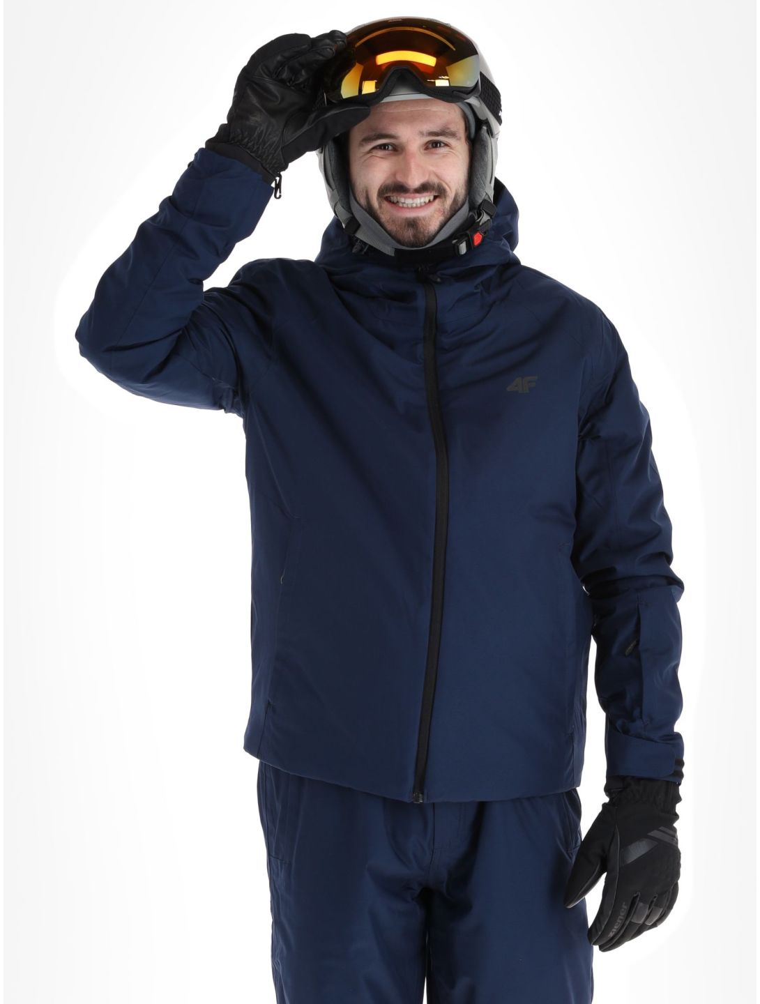 4F, Technical Jacket  M305 ski-jas heren Navy blauw 