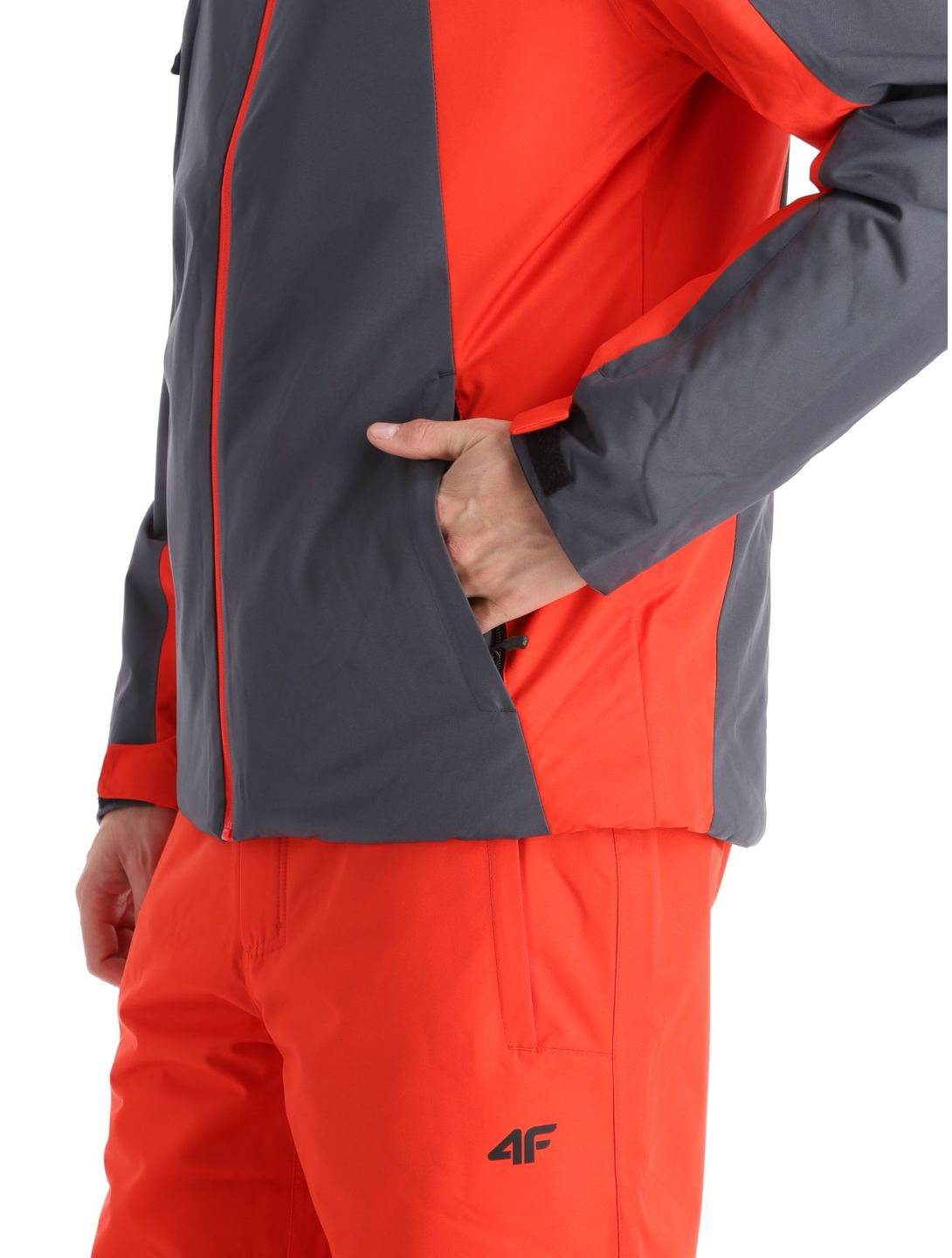 4F, Technical Jacket  M306 ski-jas heren Red rood 