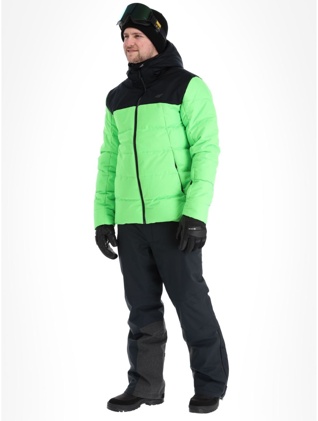 4F, Technical Jacket  M307 ski-jas heren Canary Green groen 