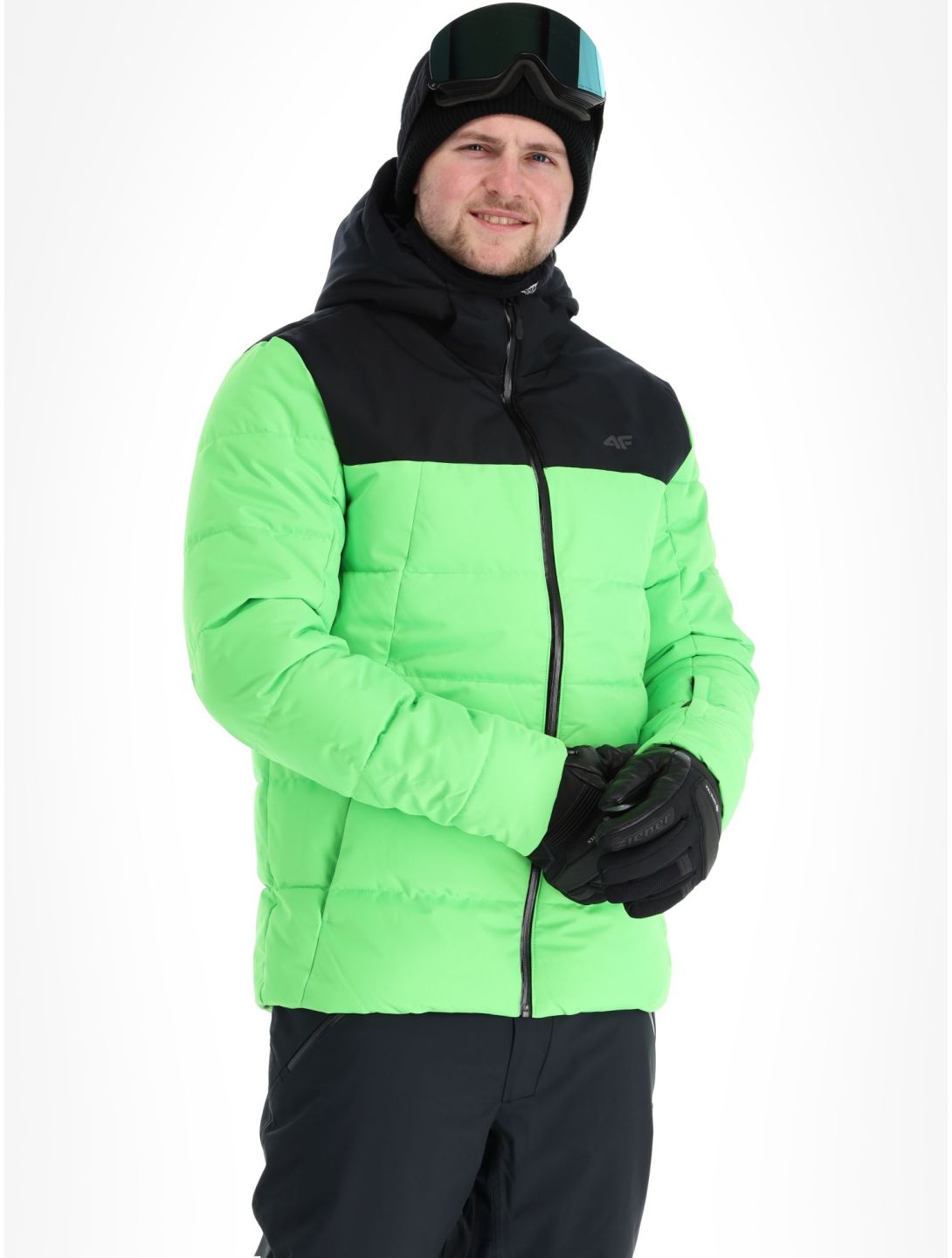 4F, Technical Jacket  M307 ski-jas heren Canary Green groen 