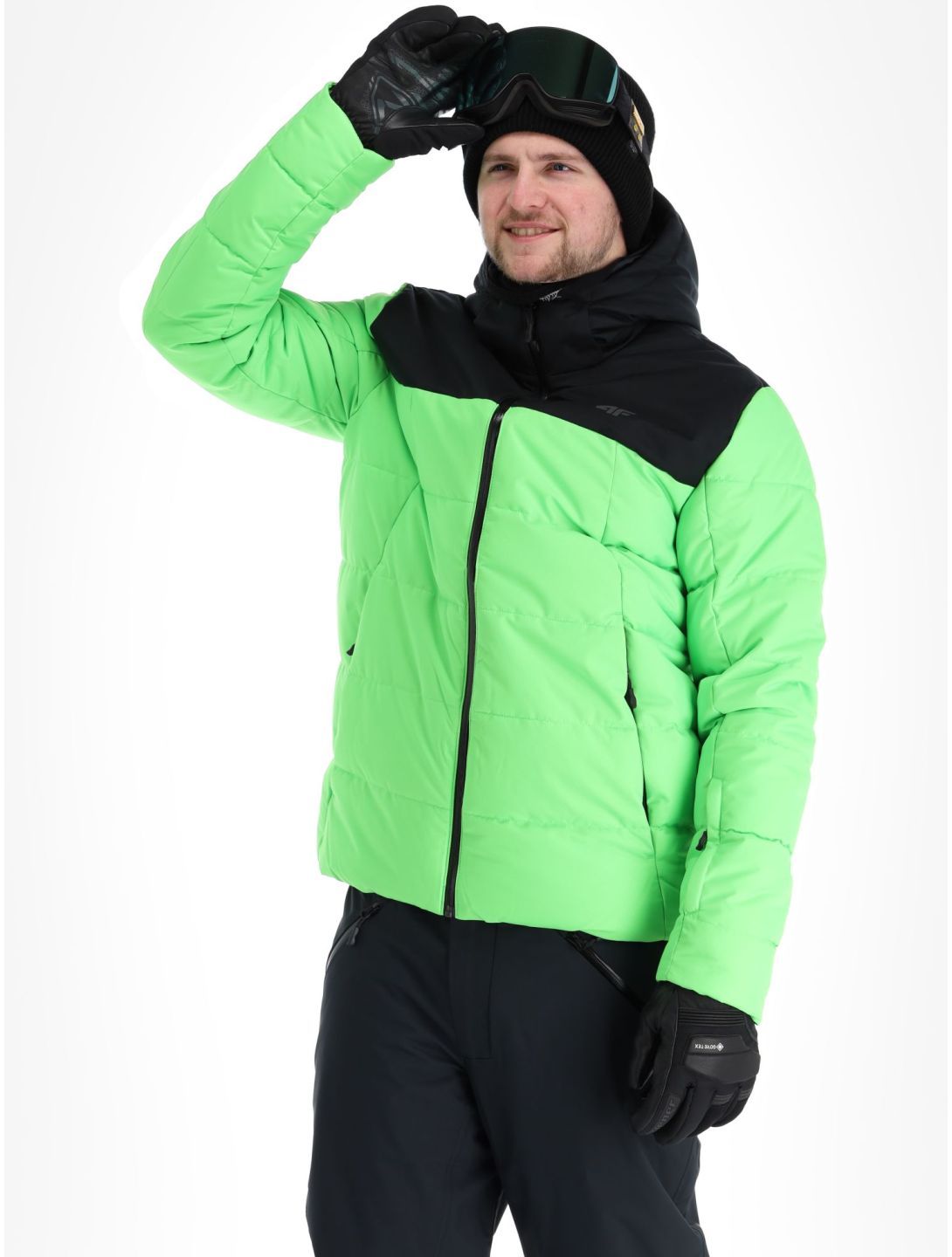 4F, Technical Jacket  M307 ski-jas heren Canary Green groen 