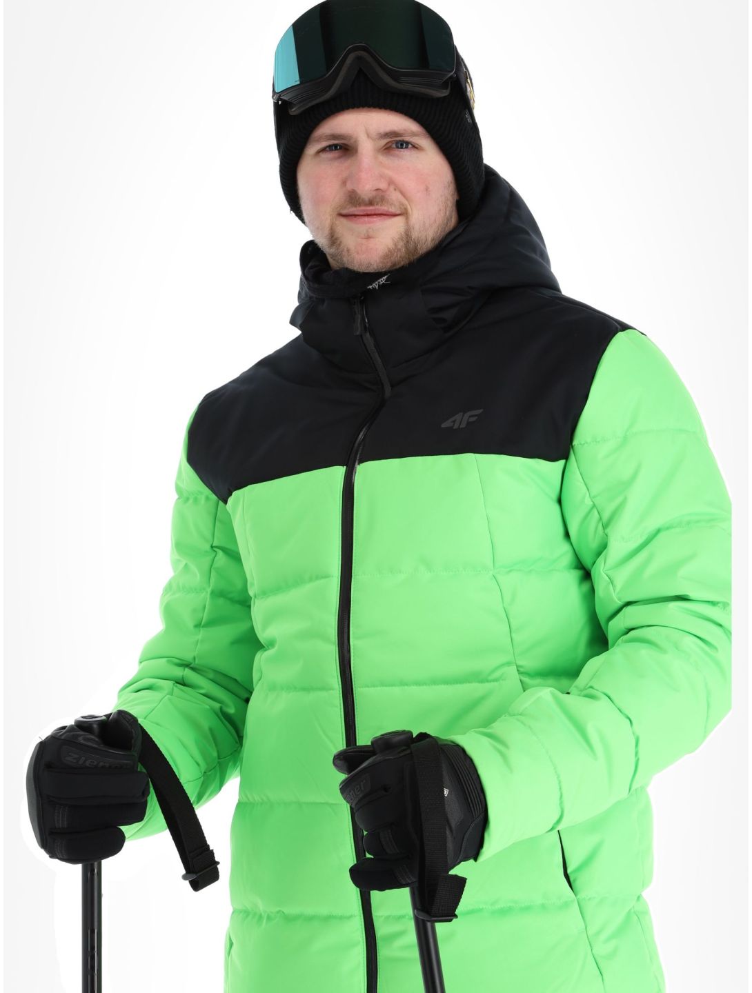 4F, Technical Jacket  M307 ski-jas heren Canary Green groen 