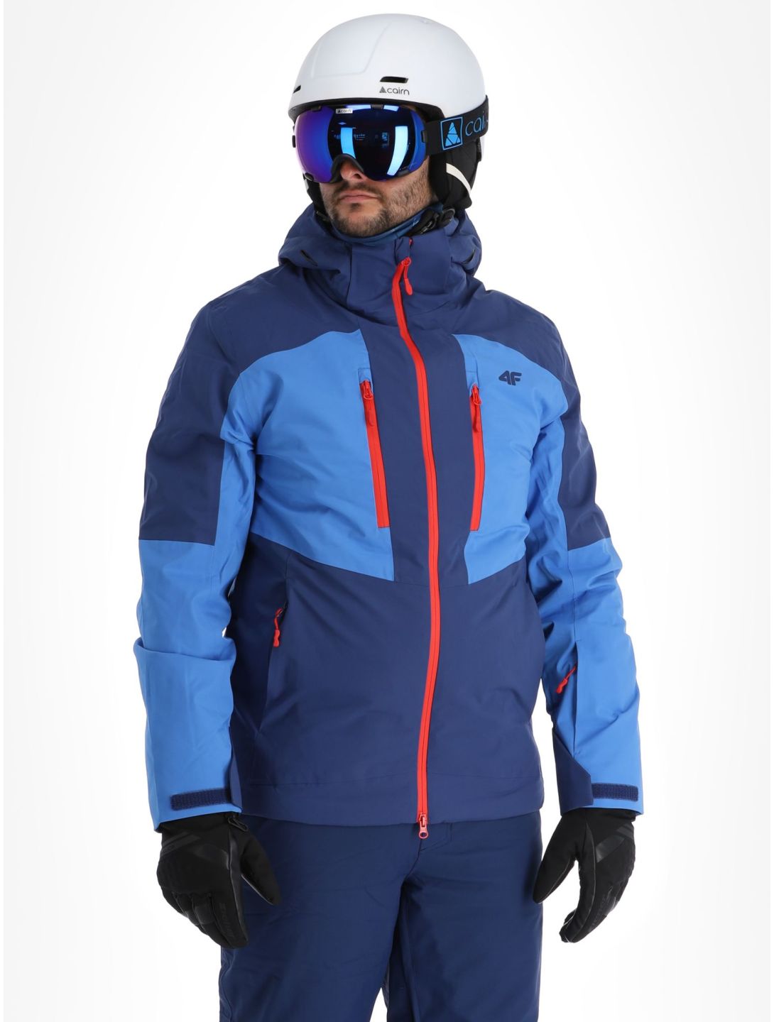 4F, Technical Jacket  M345 ski-jas heren Navy blauw 