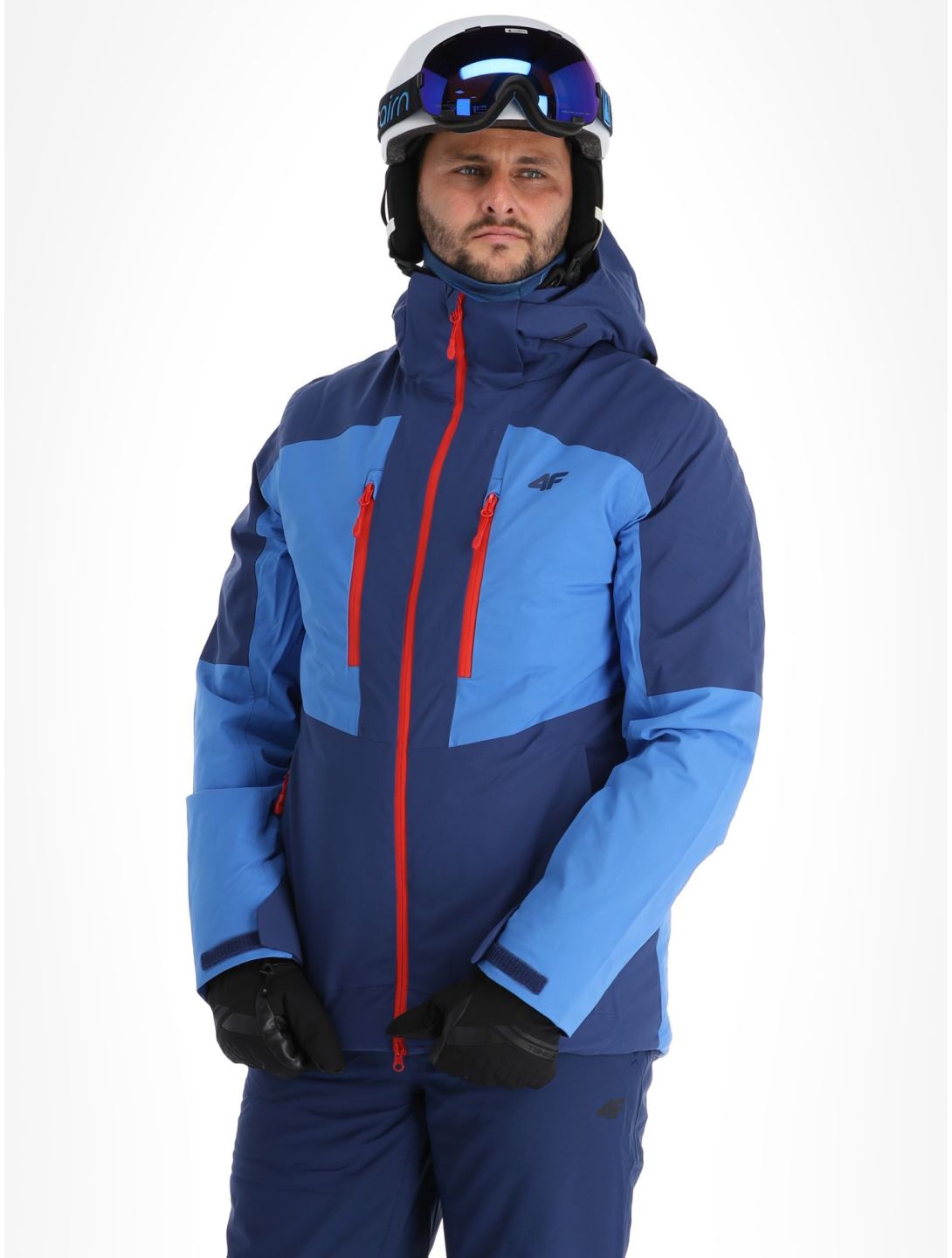 4F, Technical Jacket  M345 ski-jas heren Navy blauw 