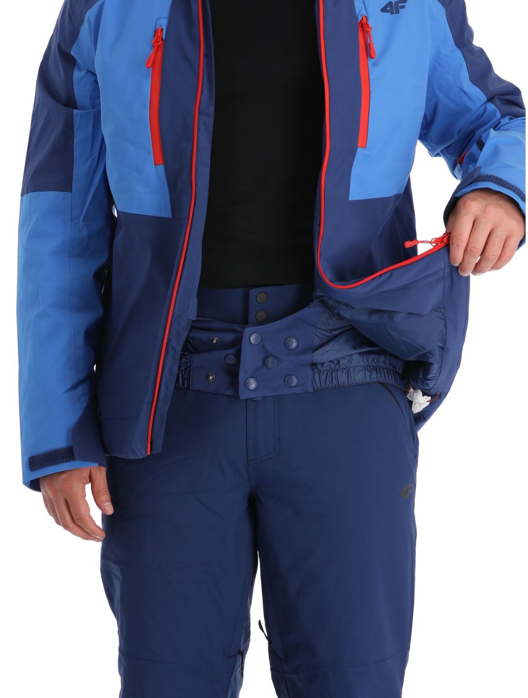 4F, Technical Jacket  M345 ski-jas heren Navy blauw 