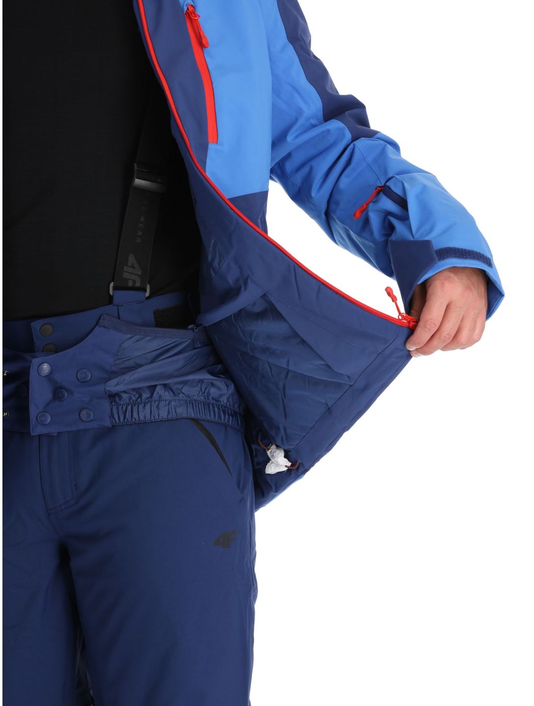 4F, Technical Jacket  M345 ski-jas heren Navy blauw 