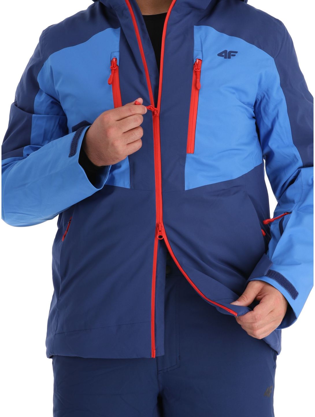 4F, Technical Jacket  M345 ski-jas heren Navy blauw 