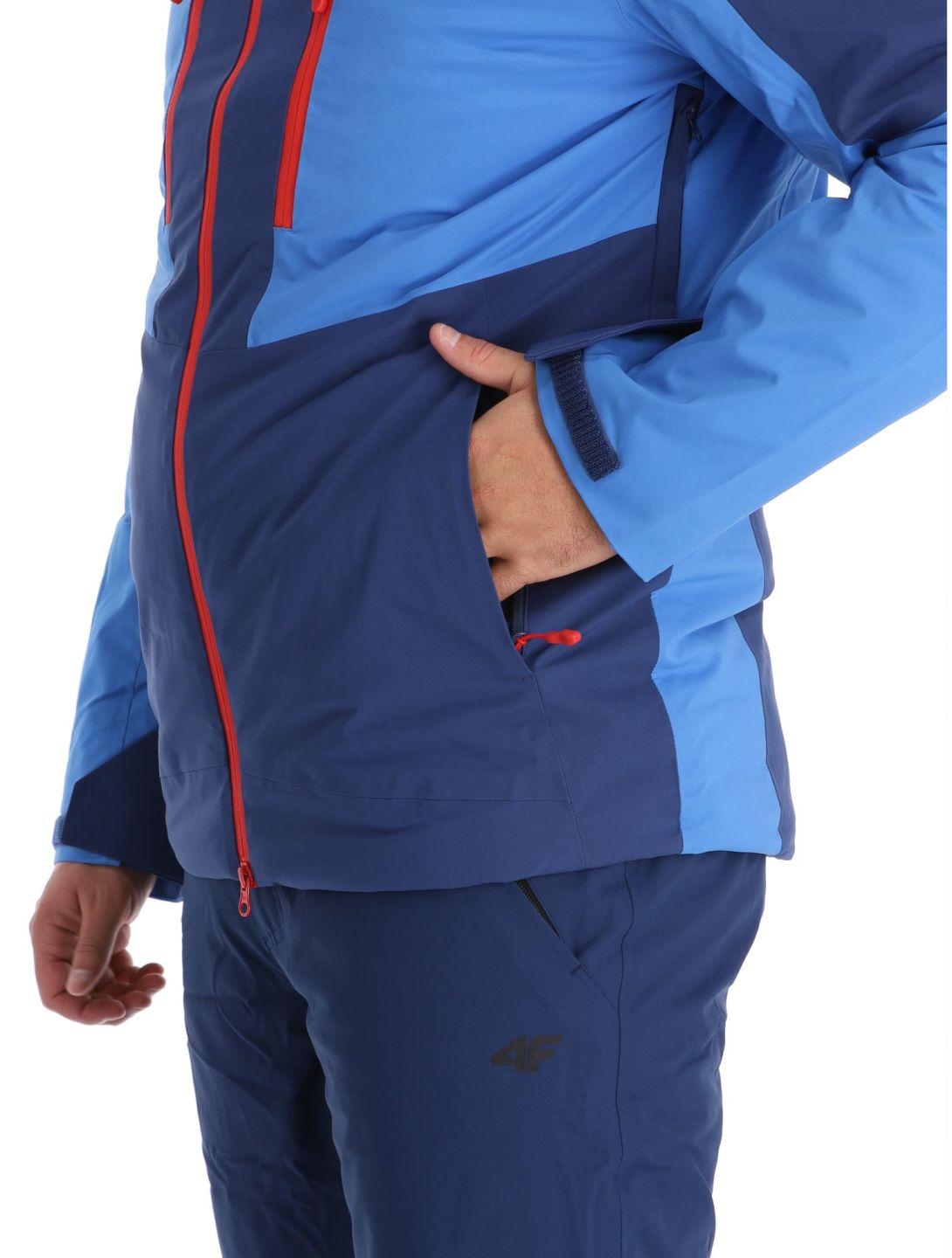 4F, Technical Jacket  M345 ski-jas heren Navy blauw 