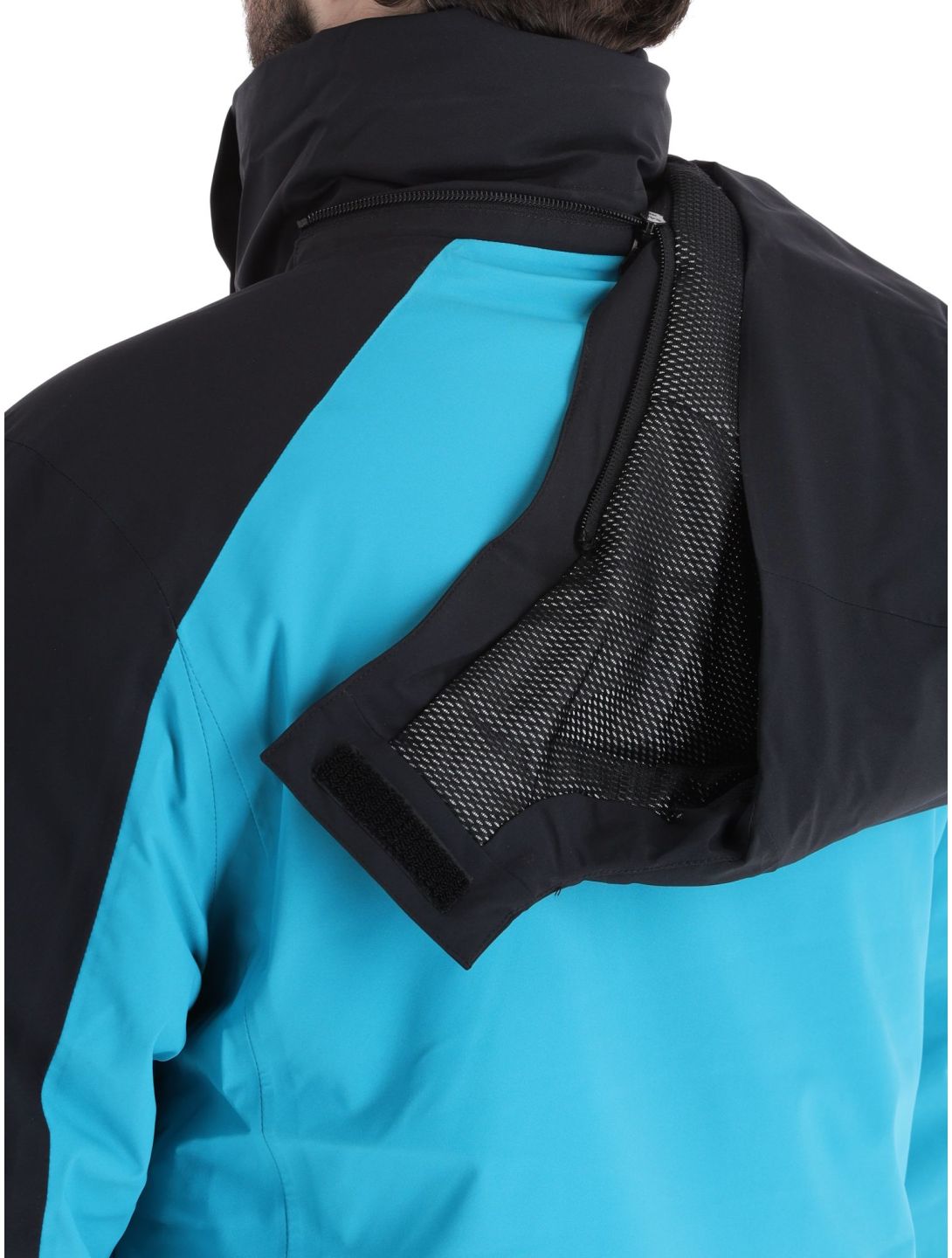 4F, Technical Jacket  M345 ski-jas heren Turquoise Turquoise, zwart 