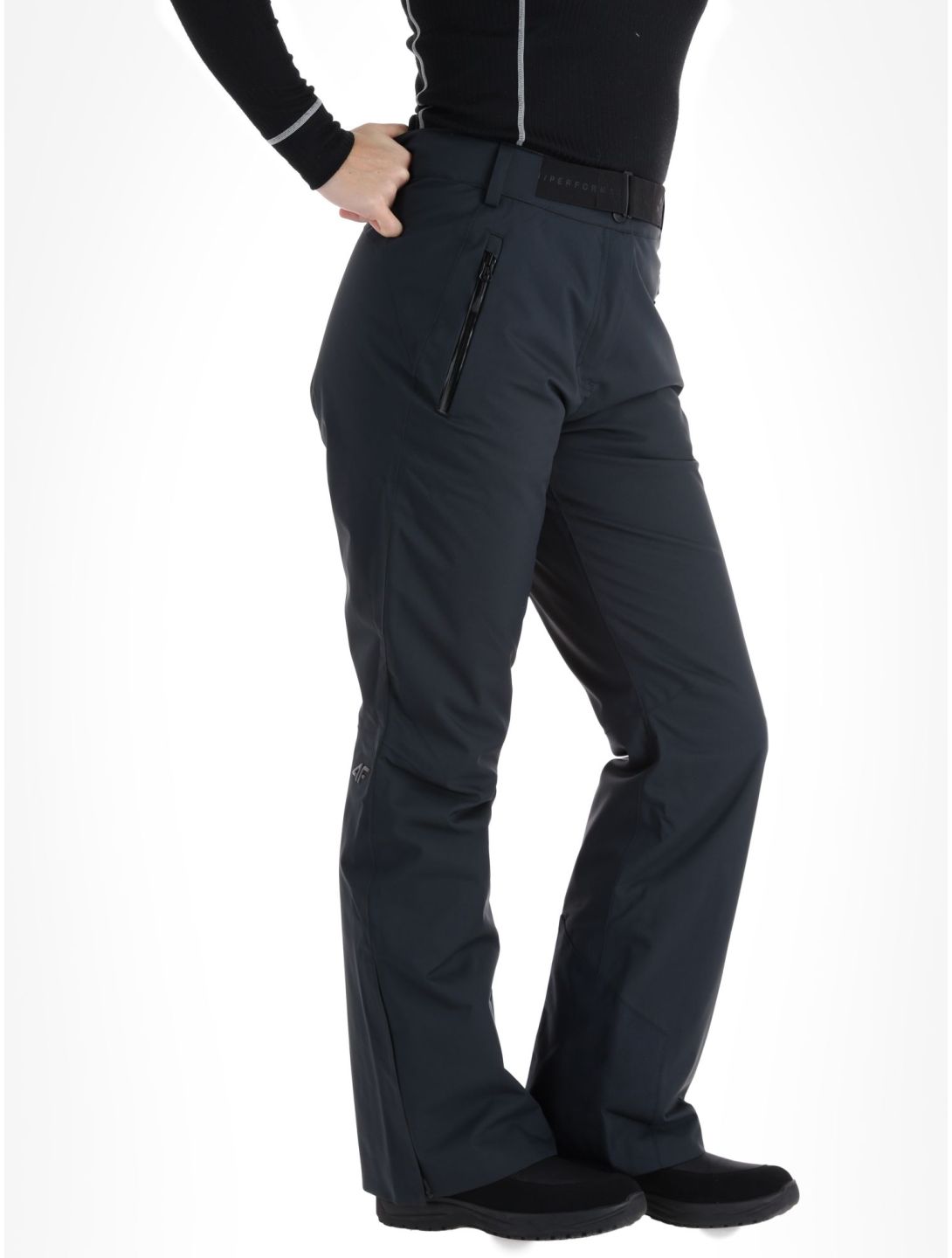 4F, Trousers Fnk  F398 skibroek dames Black zwart 