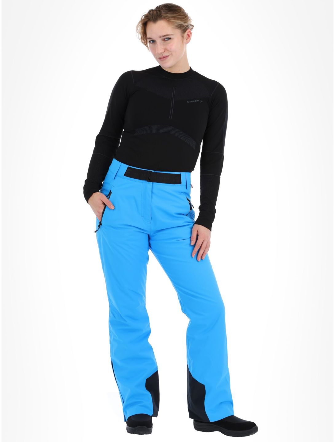 4F, Trousers Fnk  F398 skibroek dames Blue blauw 