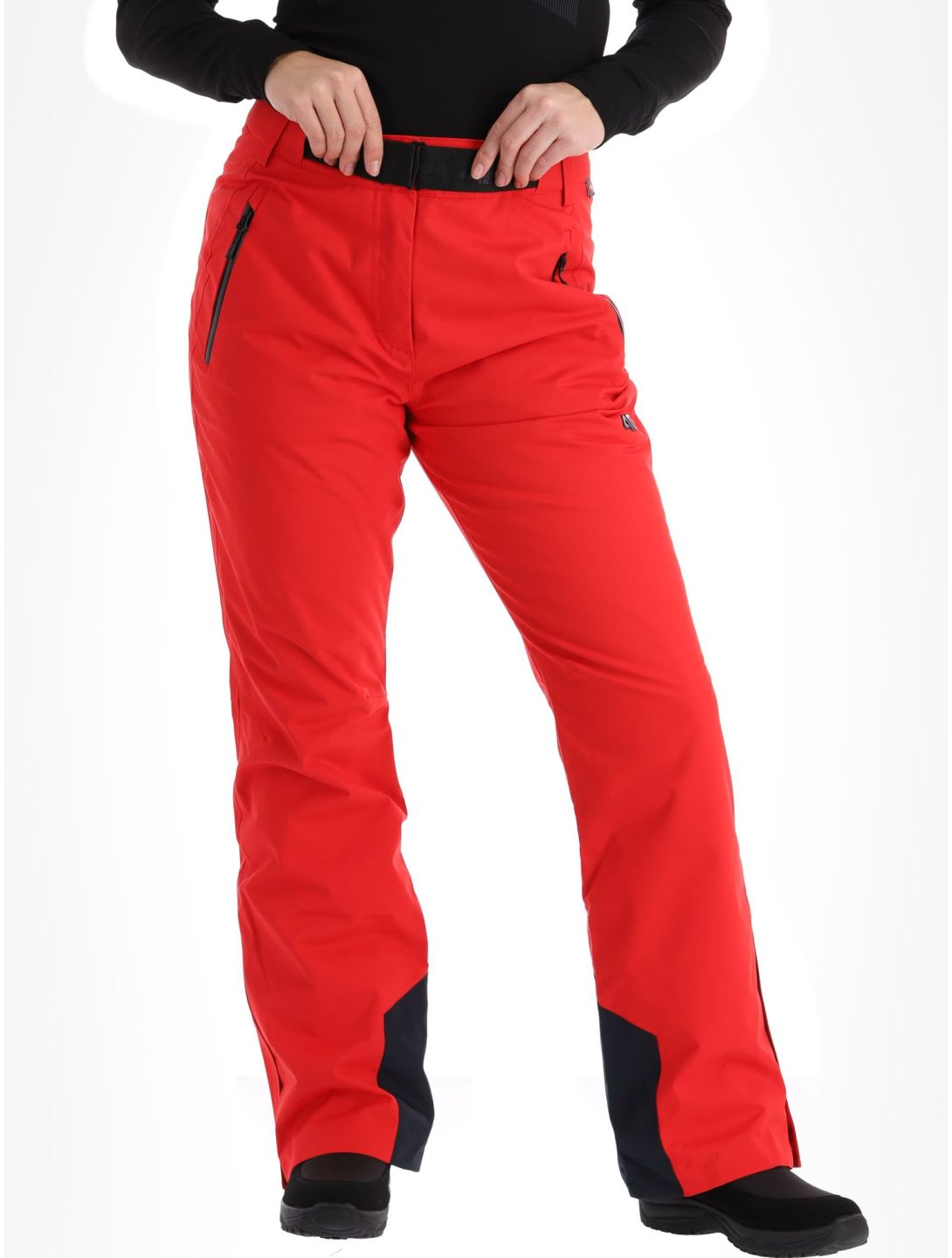 4F, Trousers Fnk  F398 skibroek dames Red rood 