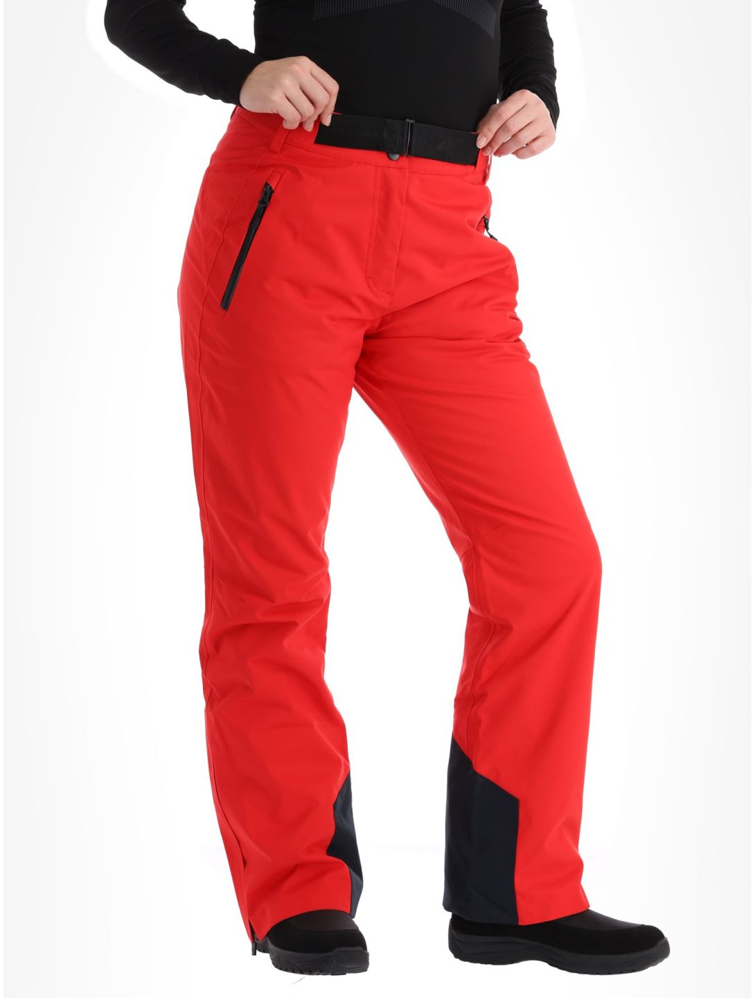 4F, Trousers Fnk  F398 skibroek dames Red rood 