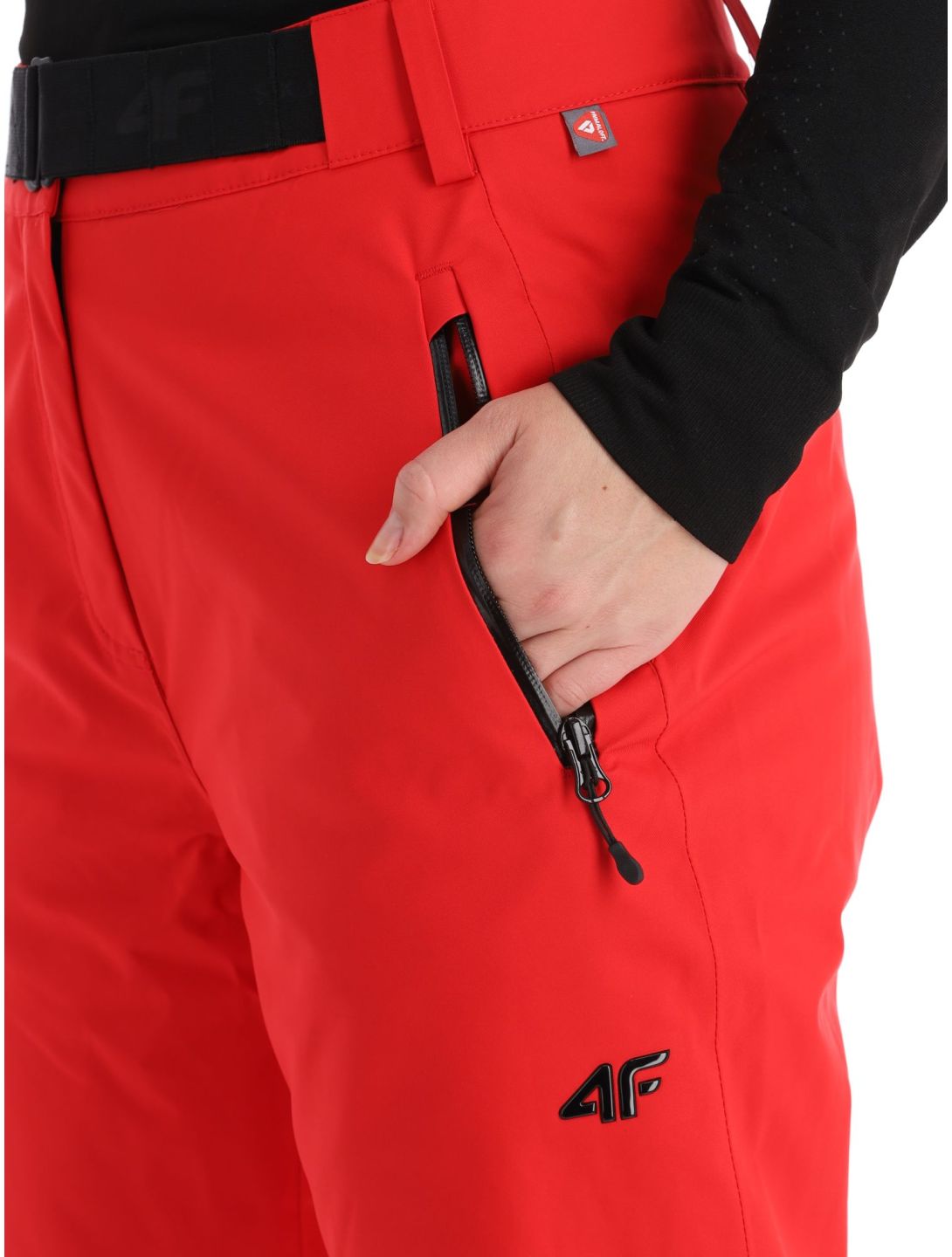 4F, Trousers Fnk  F398 skibroek dames Red rood 