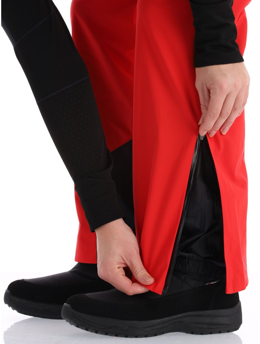 4F, Trousers Fnk  F398 skibroek dames Red rood 