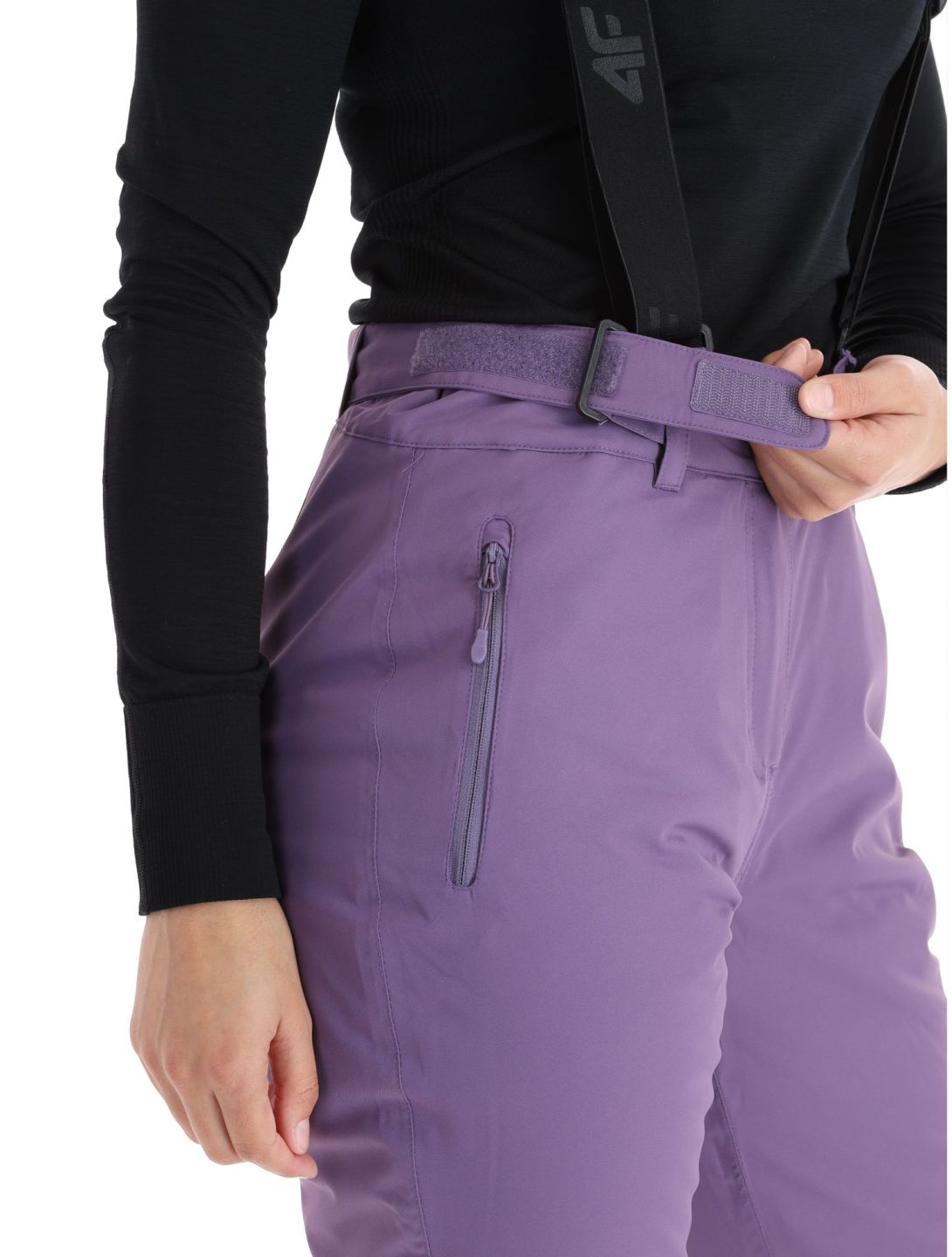 4F, Trousers Fnk  F419 skibroek dames Dark Violet paars 