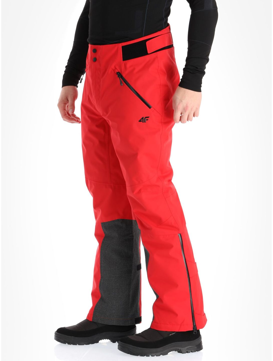 4F, Trousers Fnk  M343 skibroek heren Dark Red rood 