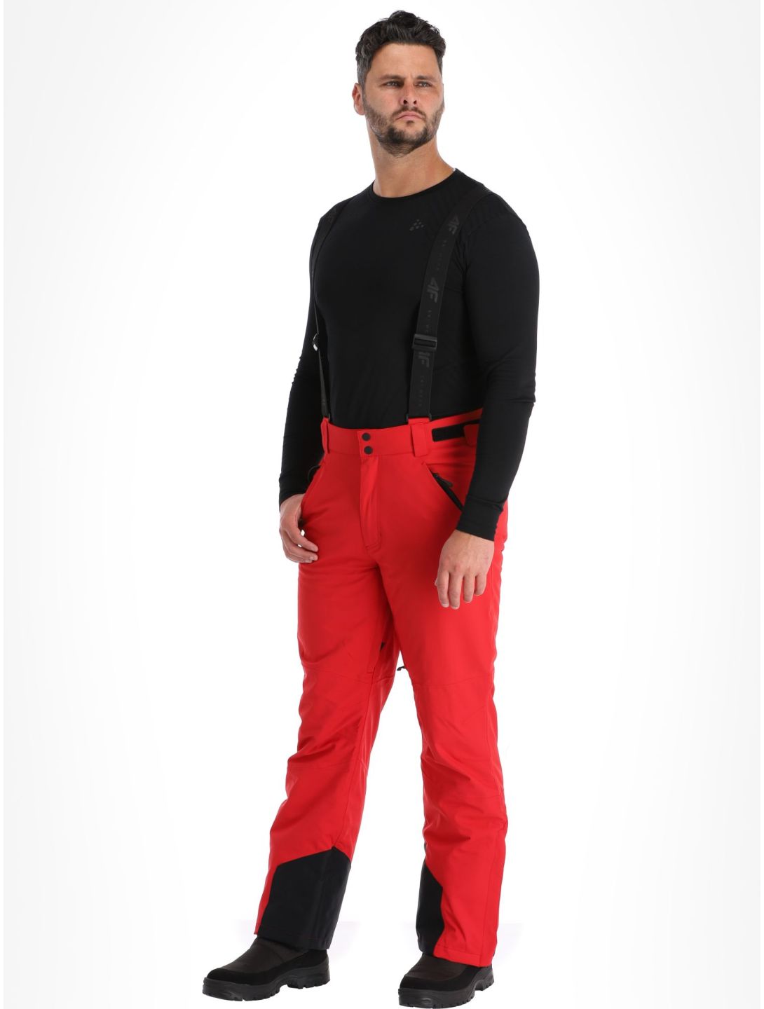 4F, Trousers Fnk  M402 skibroek heren Red rood 