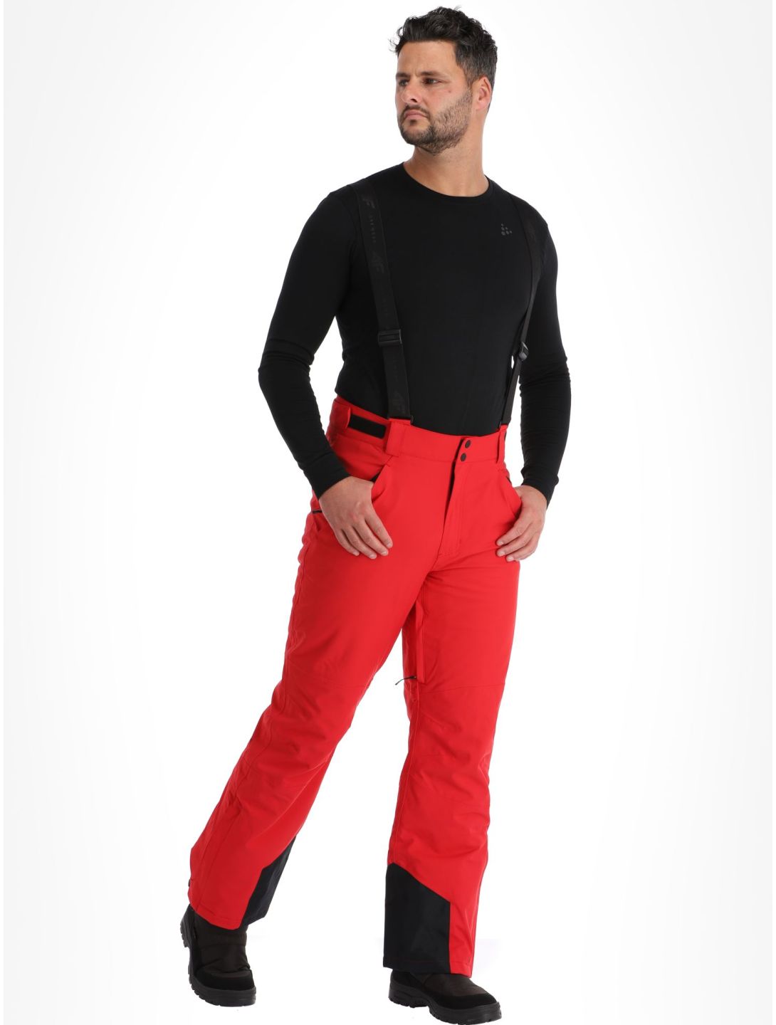 4F, Trousers Fnk  M402 skibroek heren Red rood 