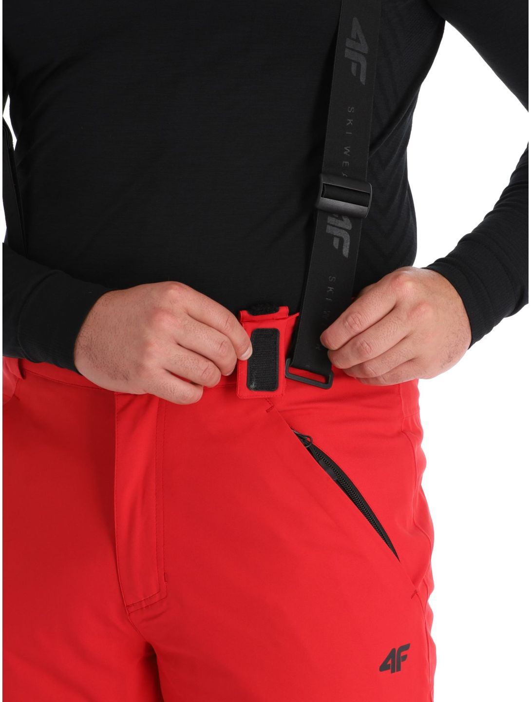 4F, Trousers Fnk  M402 skibroek heren Red rood 