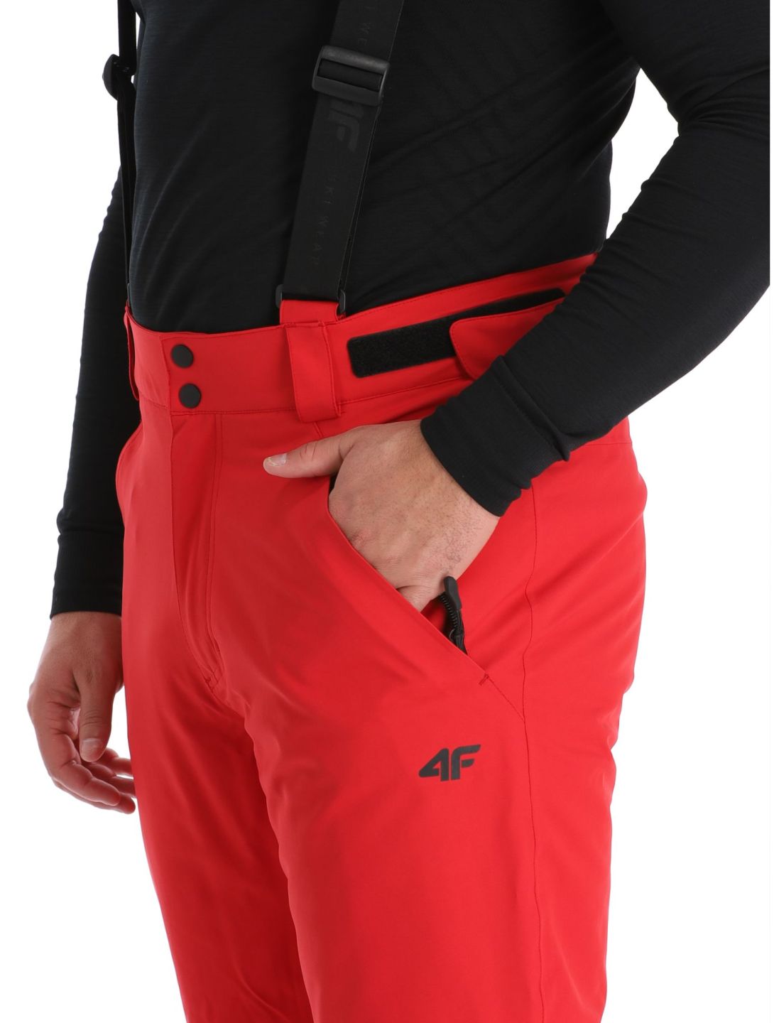 4F, Trousers Fnk  M402 skibroek heren Red rood 