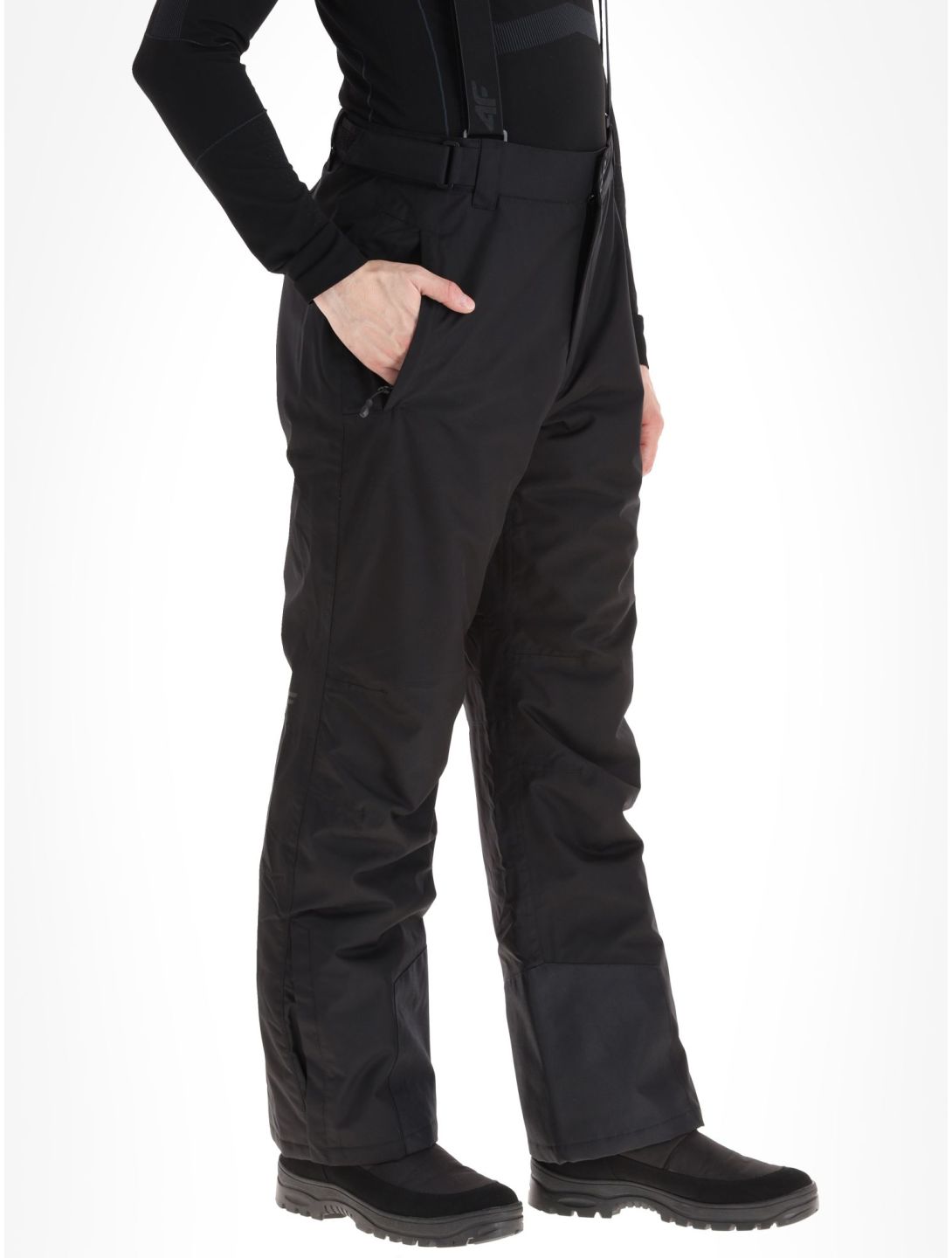 4F, Trousers Fnk  M361 skibroek heren Deep Black zwart 