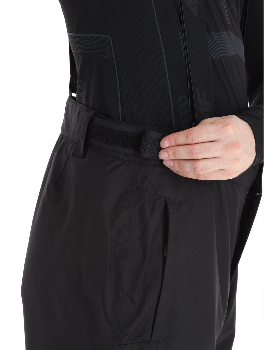 4F, Trousers Fnk  M361 skibroek heren Deep Black zwart 