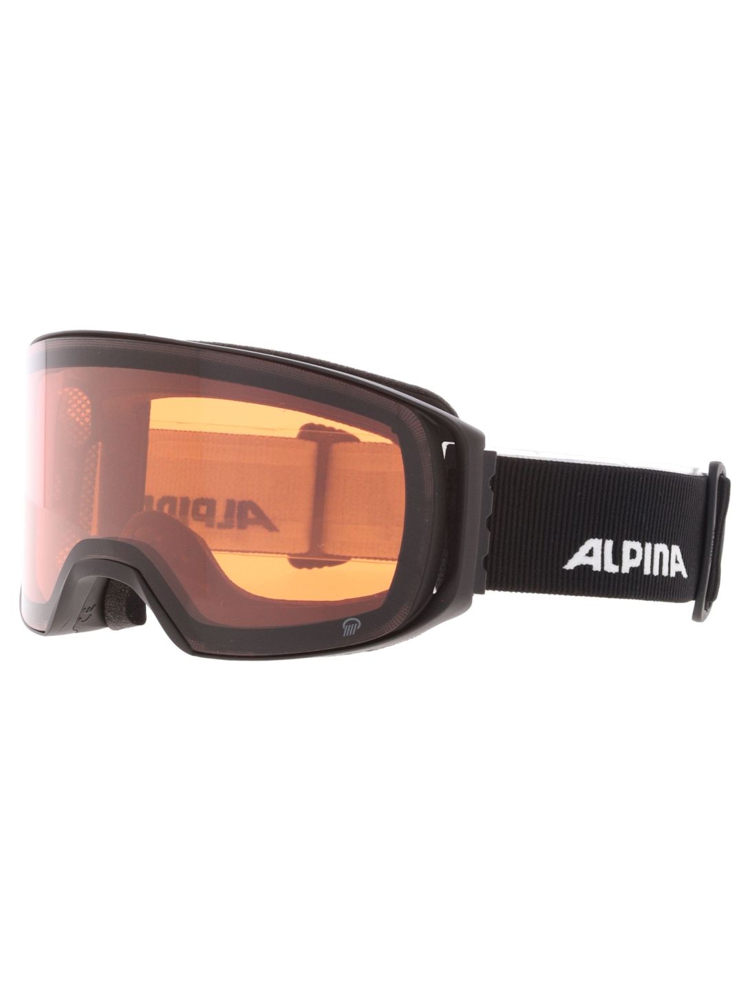 Alpina, Arris Q skibril unisex Black Matt zwart 