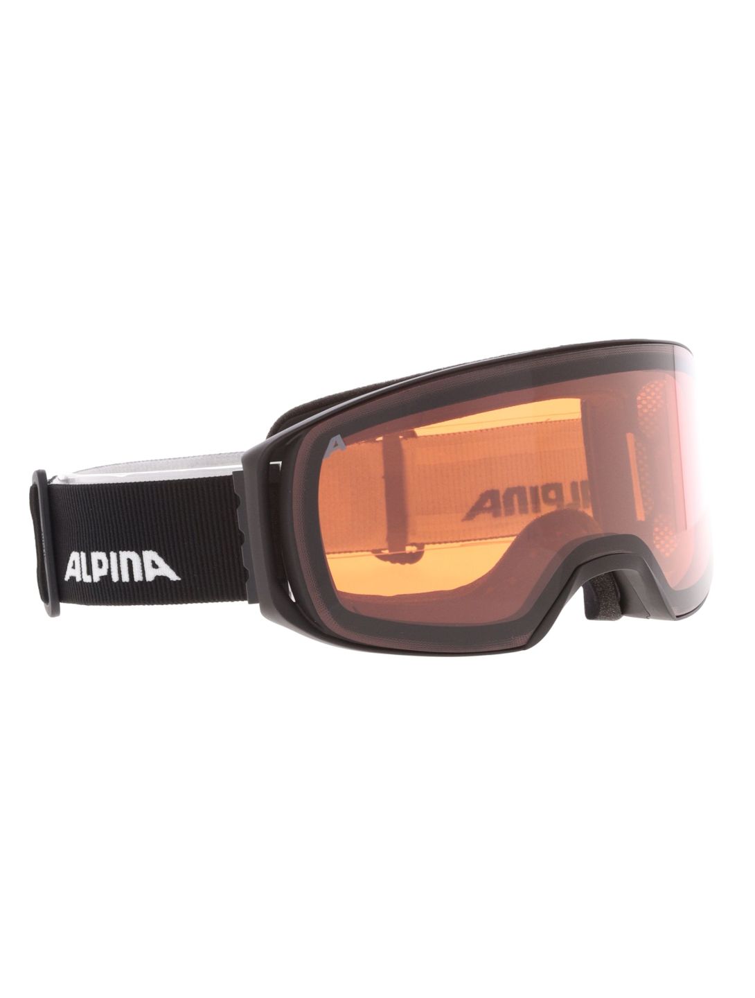 Alpina, Arris Q skibril unisex Black Matt zwart 