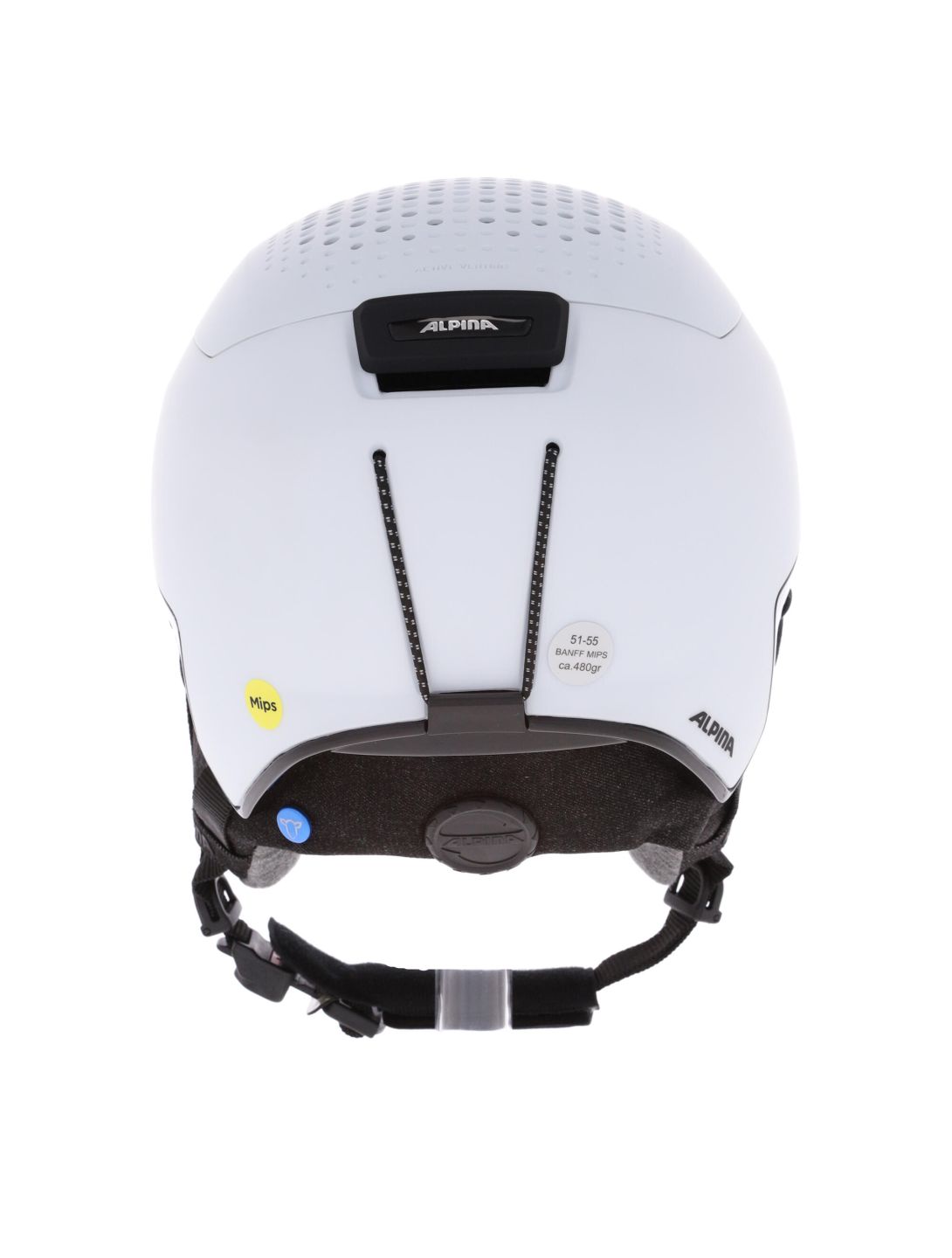 Alpina, Banff Mips skihelm unisex matt wit 