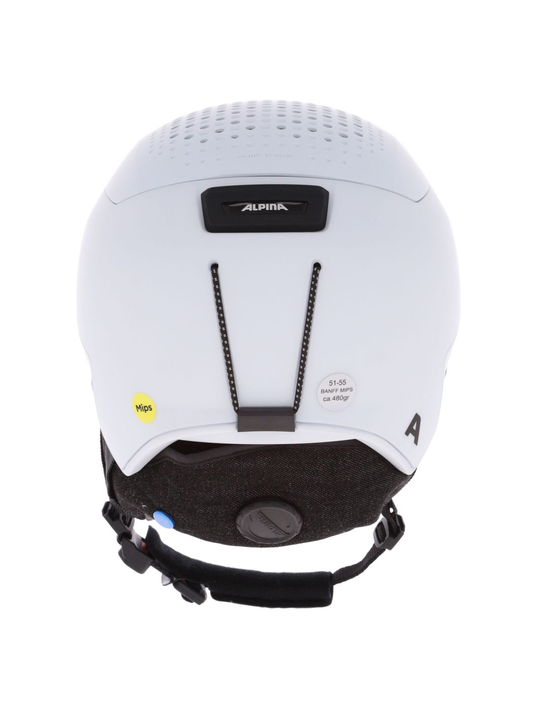 Alpina, Banff Mips skihelm unisex White Matt wit 