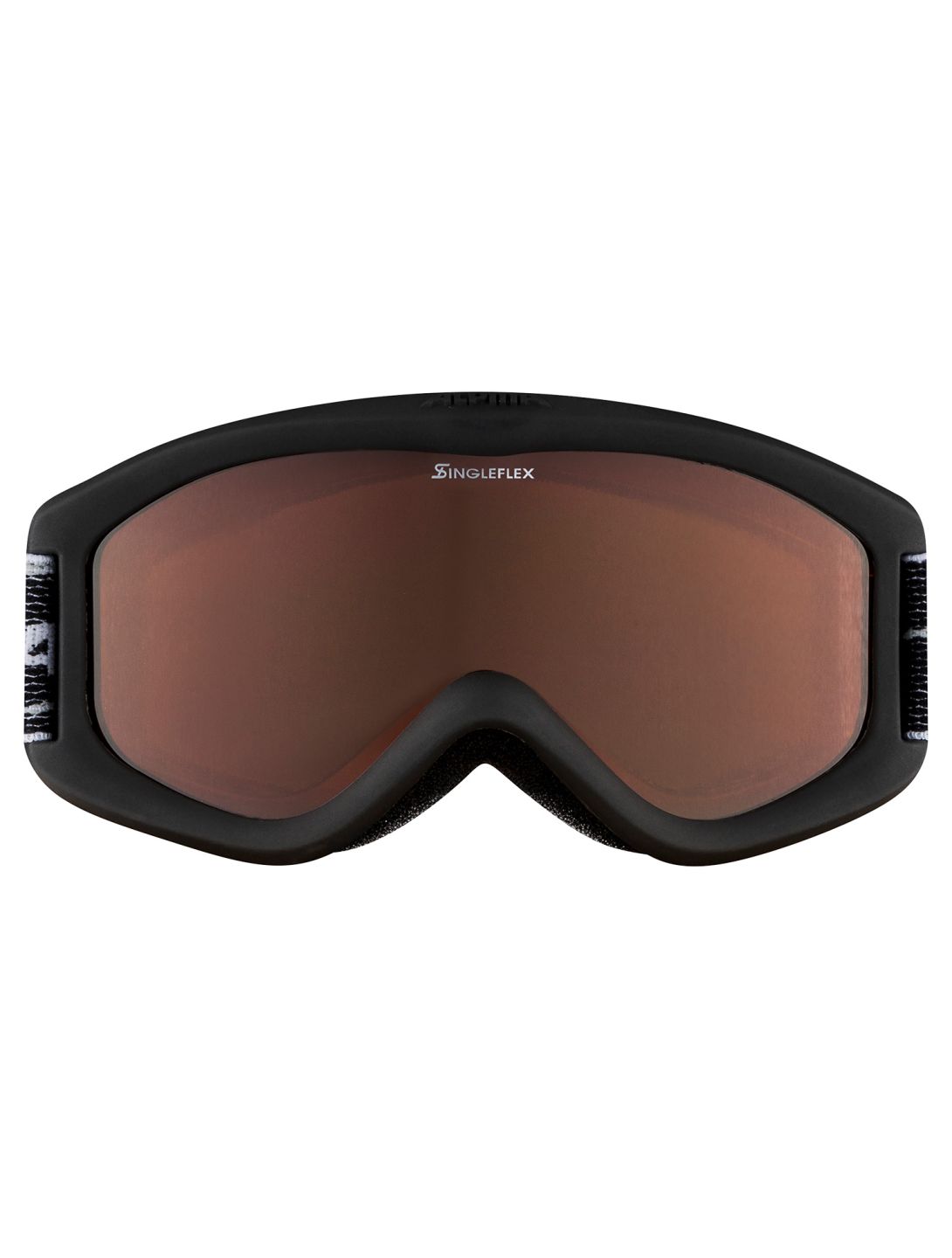 Alpina, Carvy 2.0 skibril kinderen Black Matt zwart 