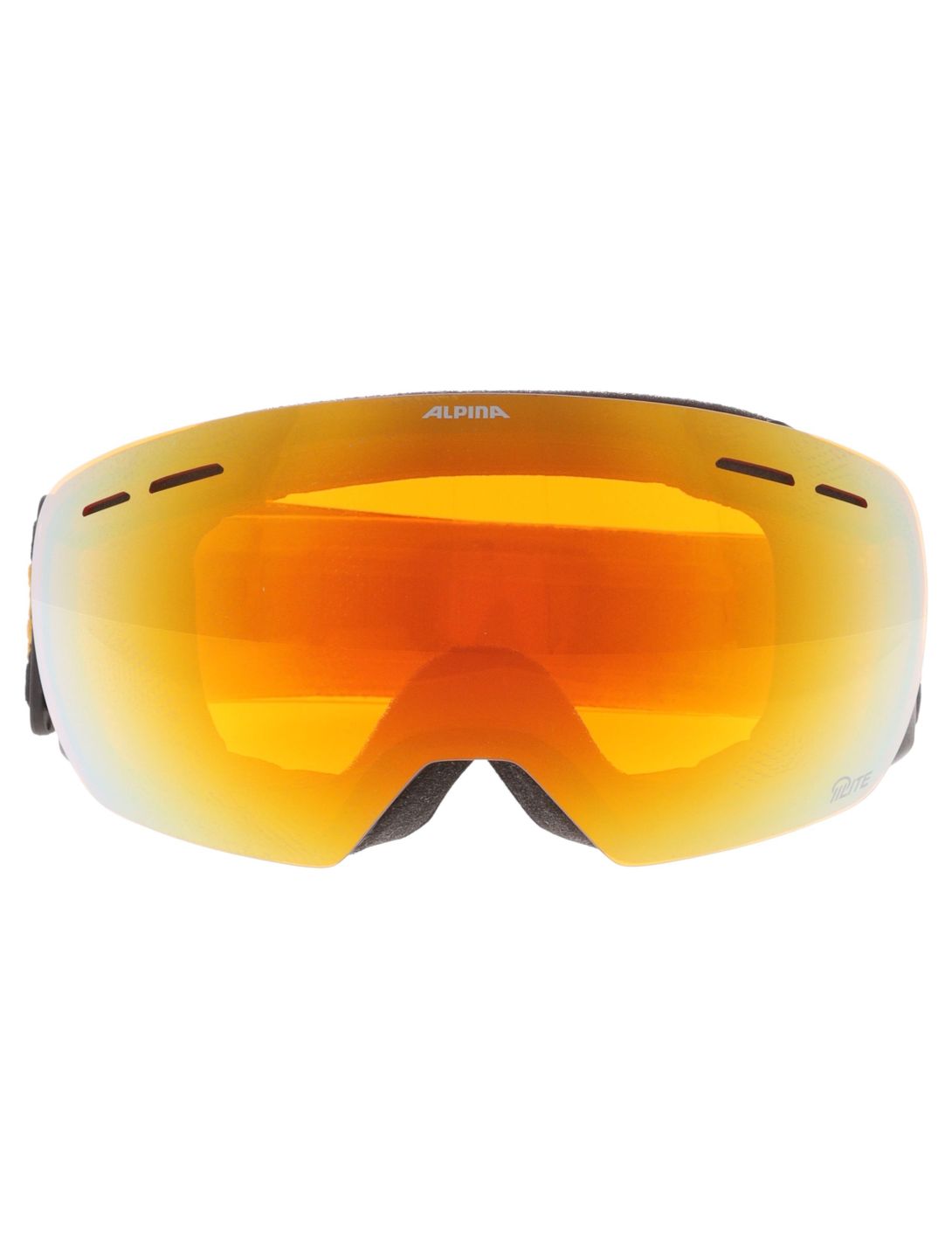 Alpina, Granby Q-lite skibril unisex Black Gold Matt zwart 