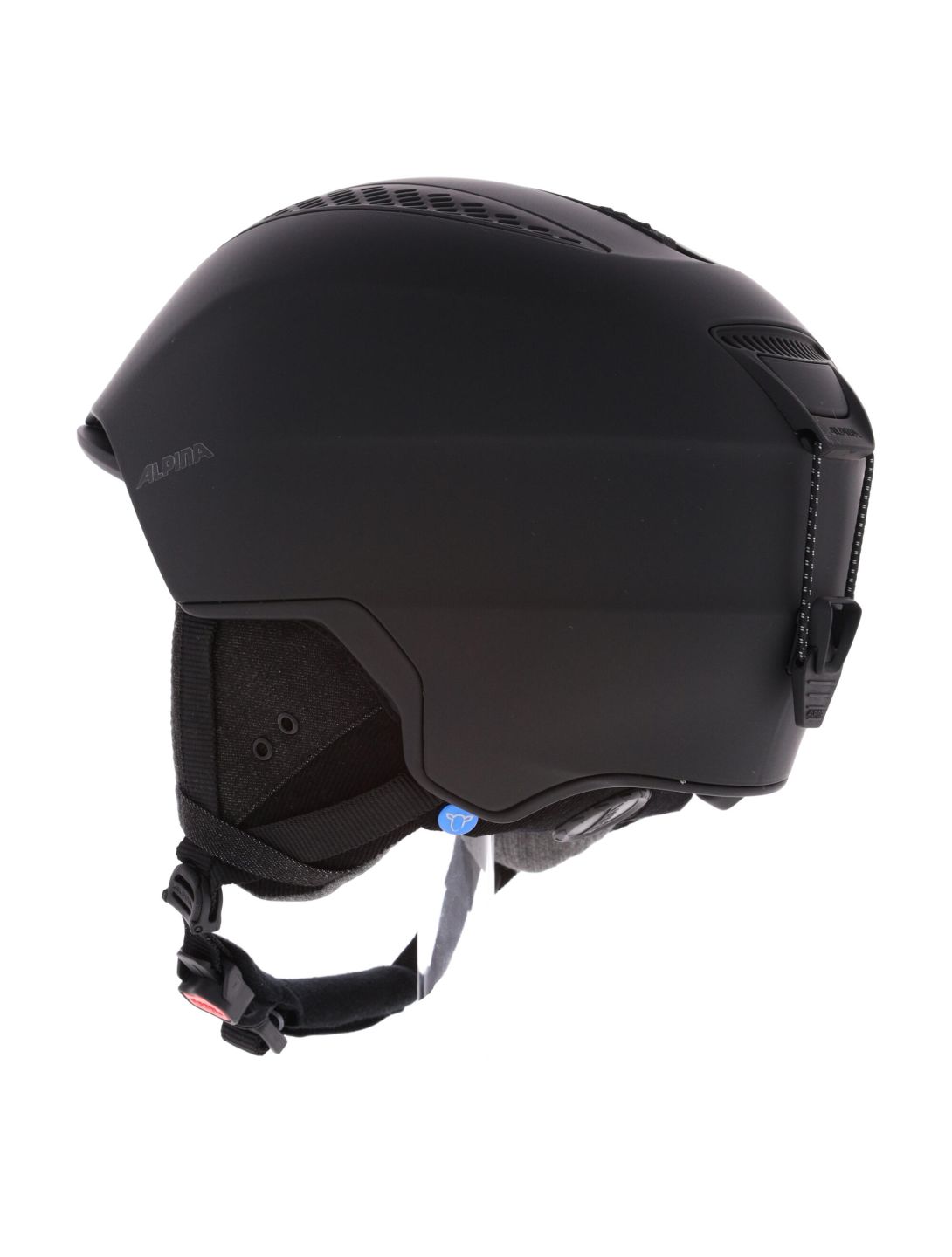 Alpina, Grand Lavalan skihelm unisex Black Matt zwart 