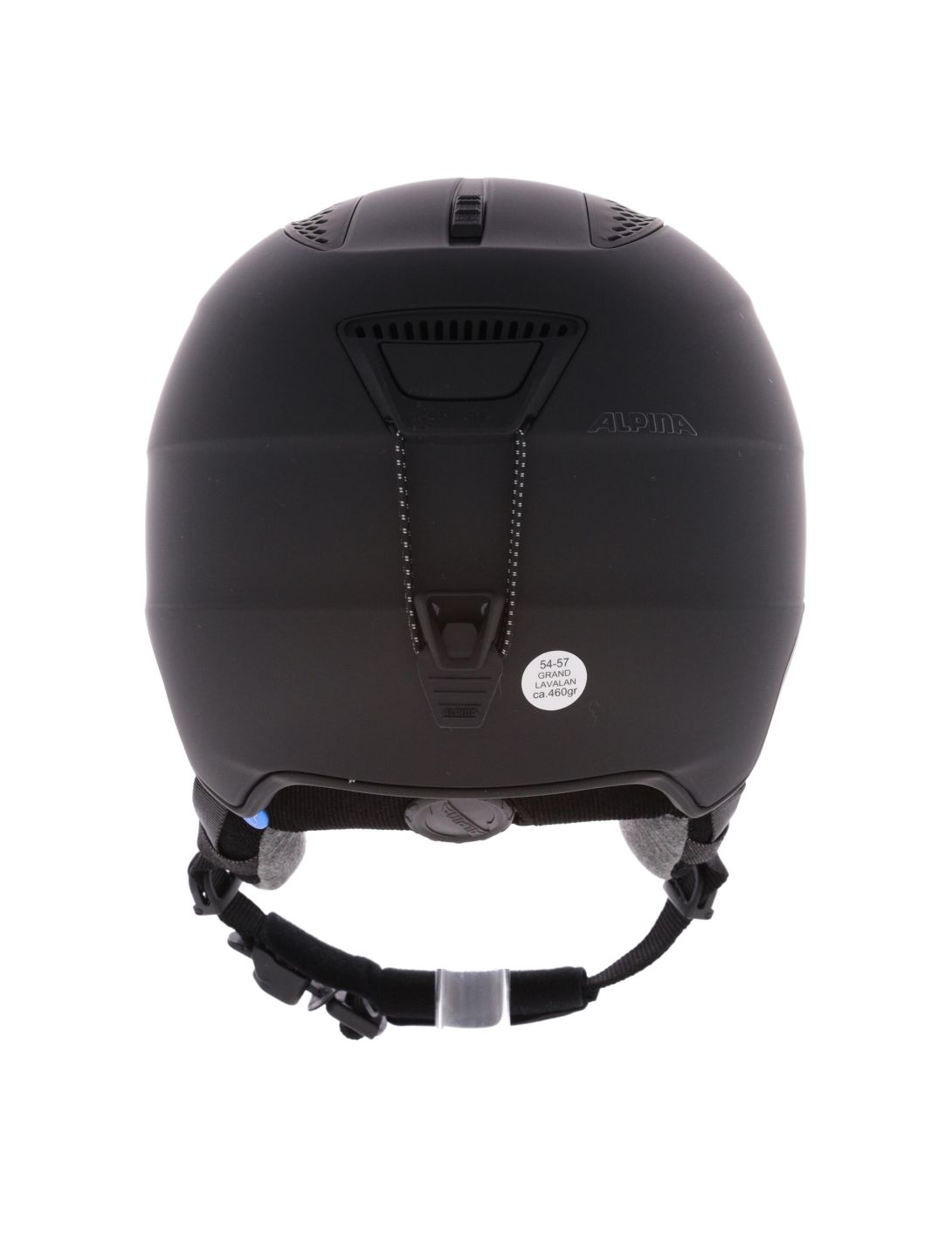 Alpina, Grand Lavalan skihelm unisex Black Matt zwart 