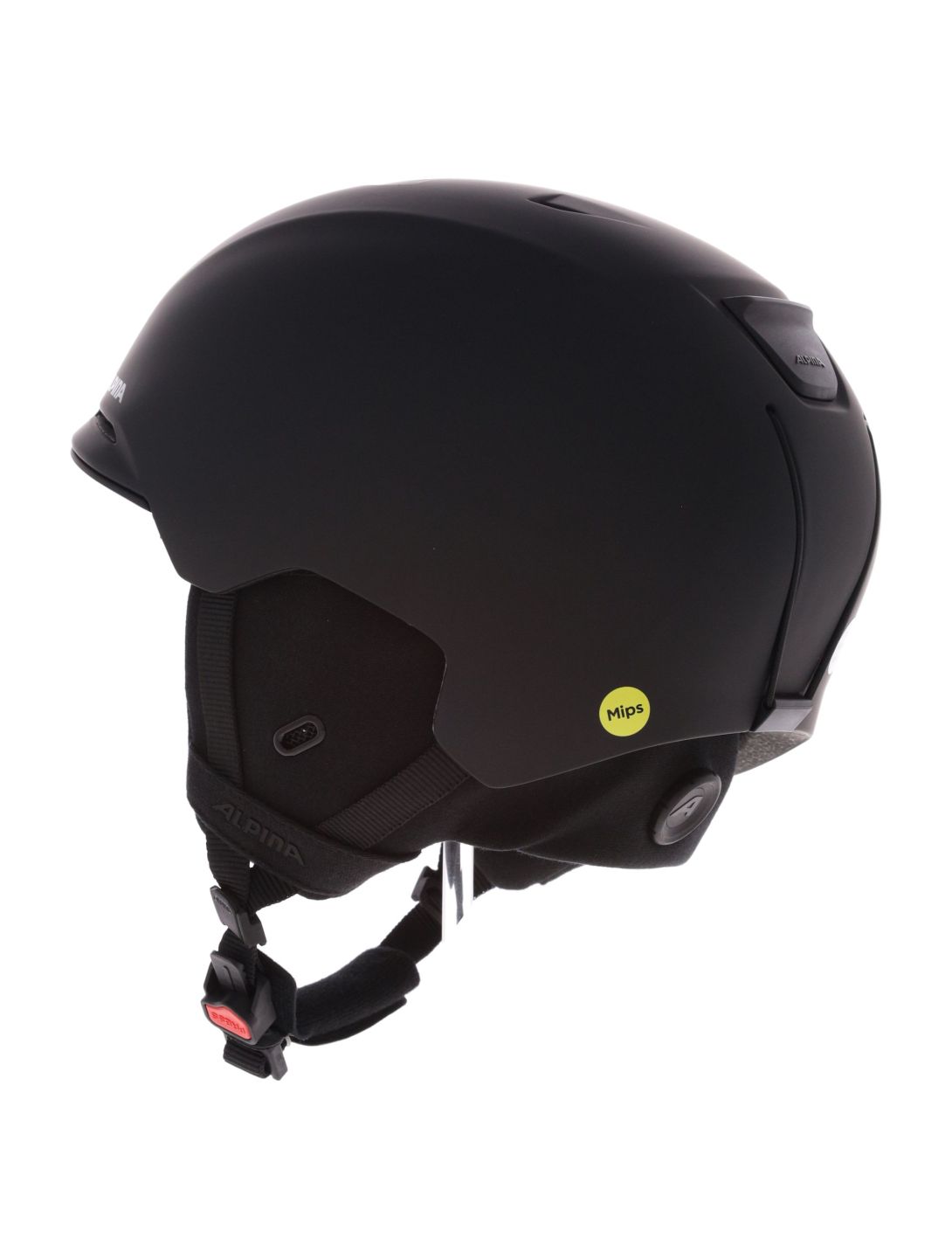 Alpina, Kroon Mips skihelm unisex Black Matt zwart 