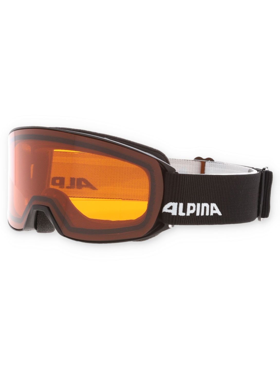 Alpina, Nakiska skibril unisex Black Matt zwart 