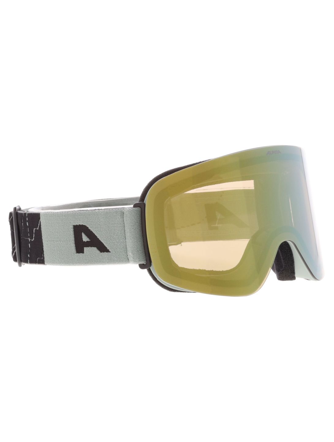 Alpina, Penken Q-Lite skibril unisex Willow Green Matt groen 