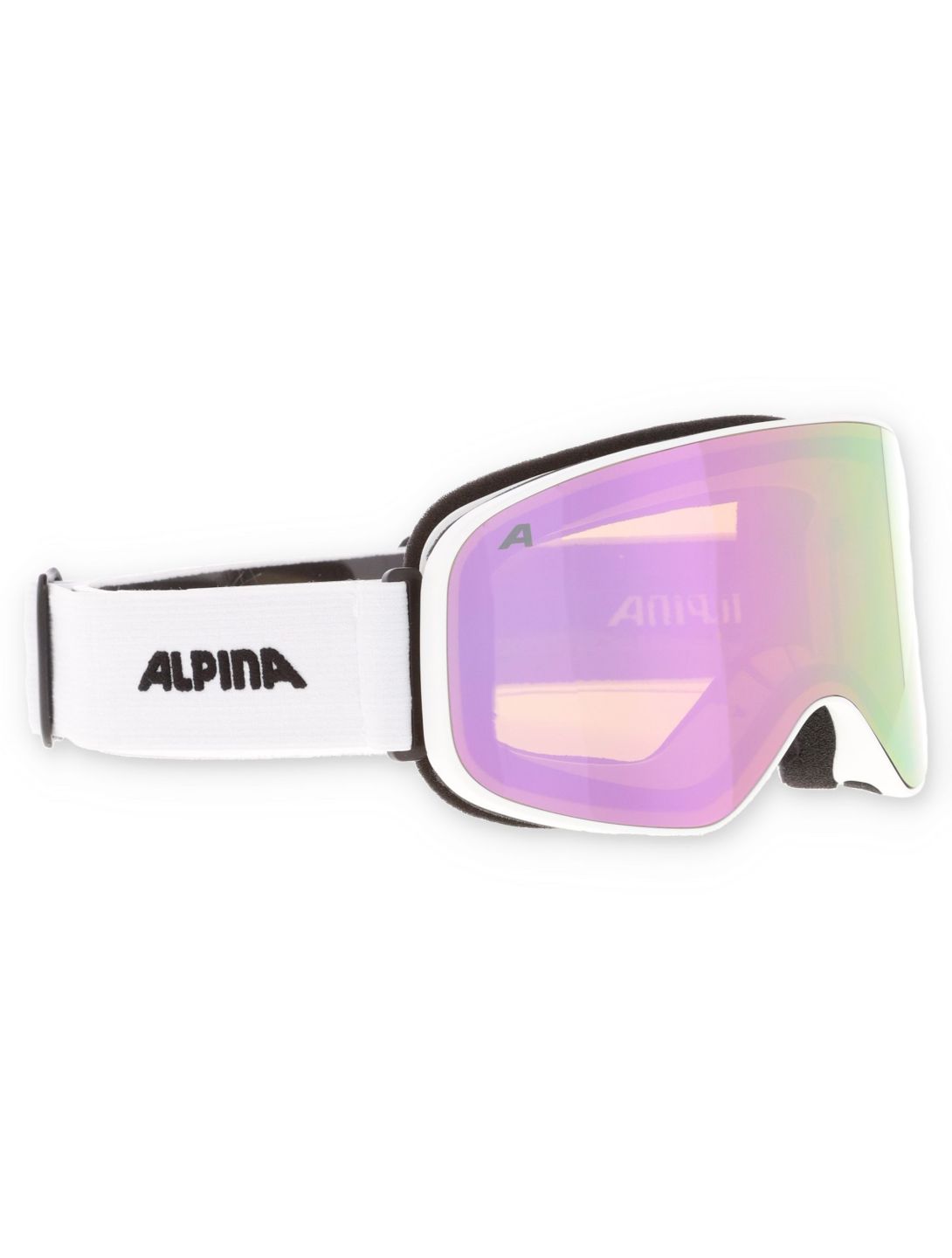 Alpina, Slope Q-Lite skibril unisex White Matt wit 