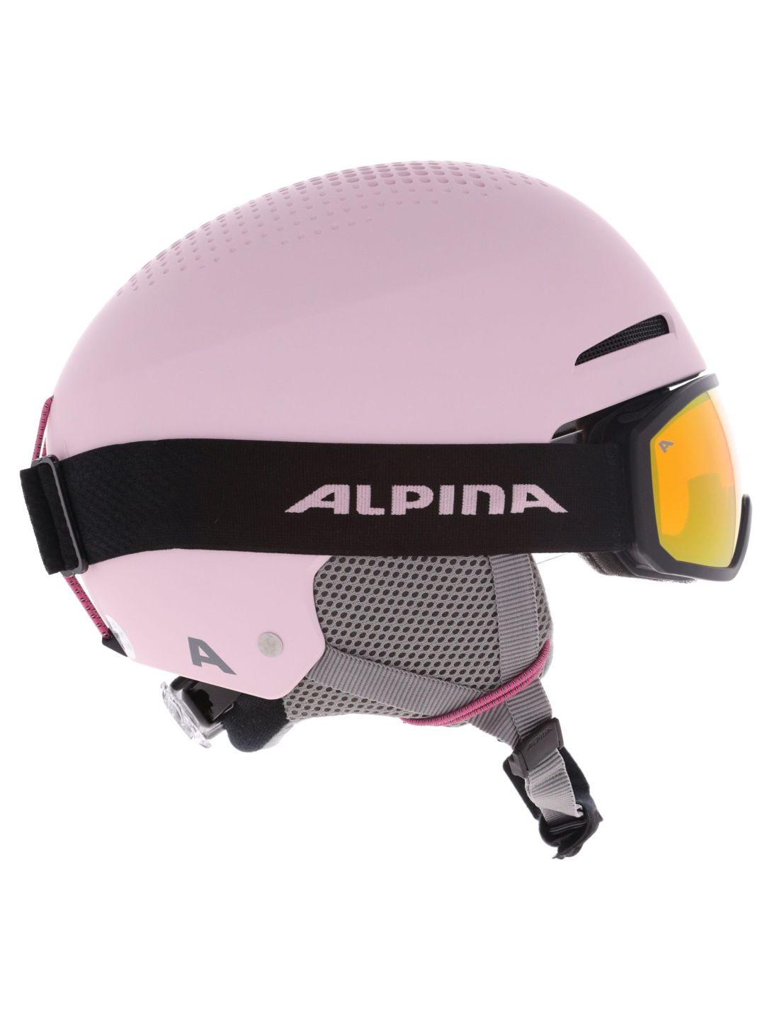 Alpina, Zupo Set (+Scarabeo Jr.) skihelm kinderen Light Rose Matt roze, zwart 