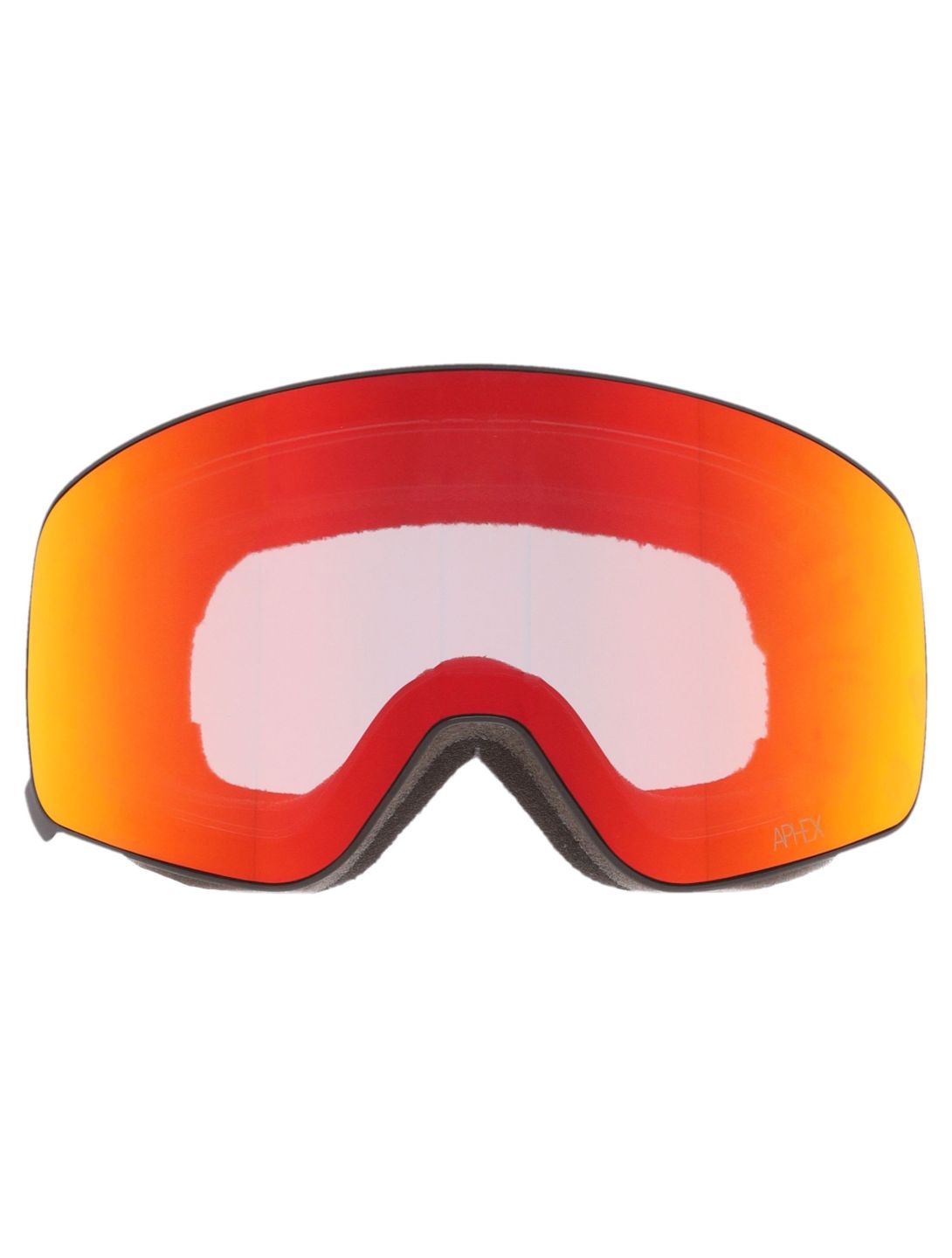 Aphex, Virgo skibril extra lens unisex Matt Black - Revo Red Lens rood, zwart 