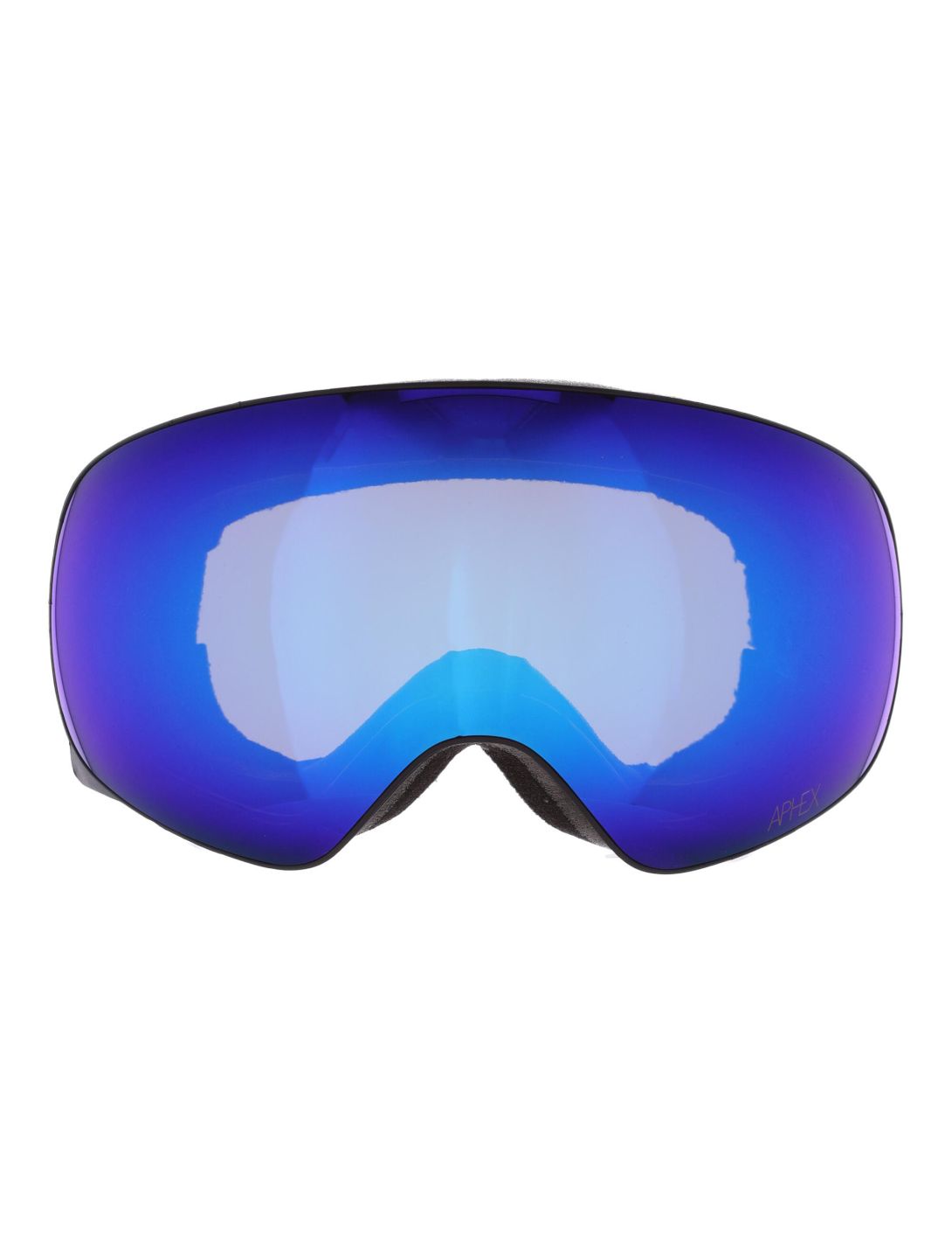 Aphex, XPR skibril extra lens unisex Matt Black - Revo Blue Lens blauw, zwart 