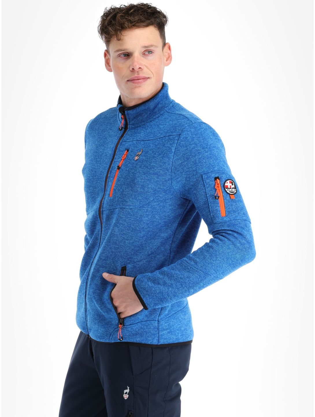 Aulp, Navoy vest heren Blue blauw 