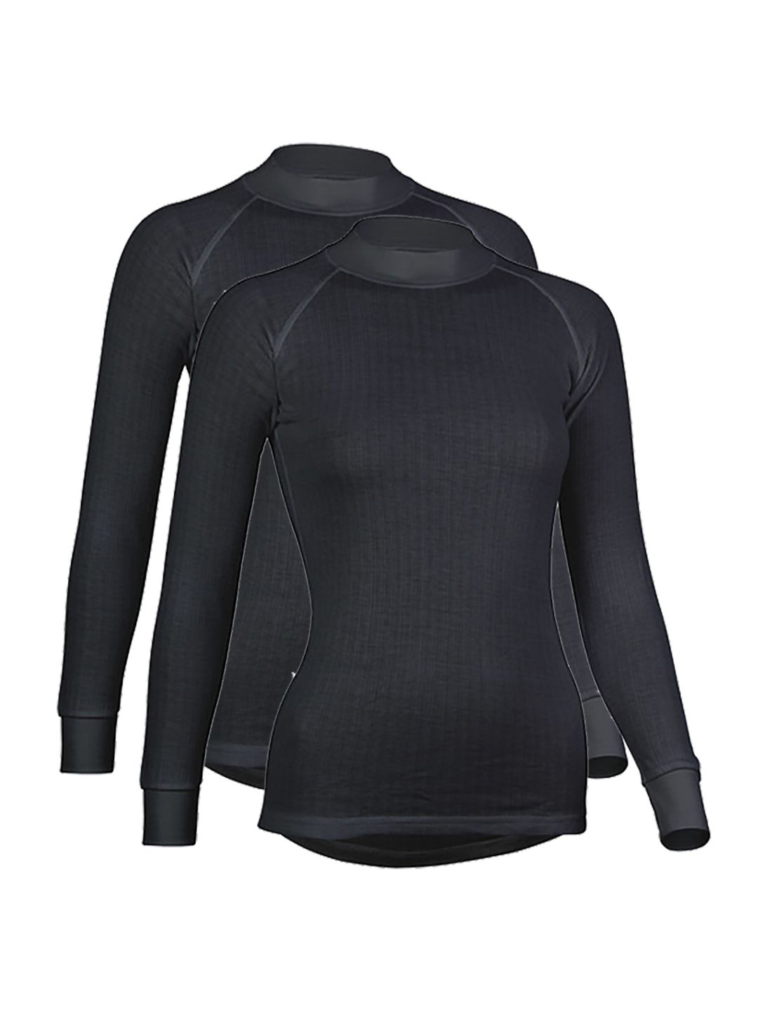 Avento, Thermal Shirt 2-pack thermoshirt 2-pack dames Black zwart 