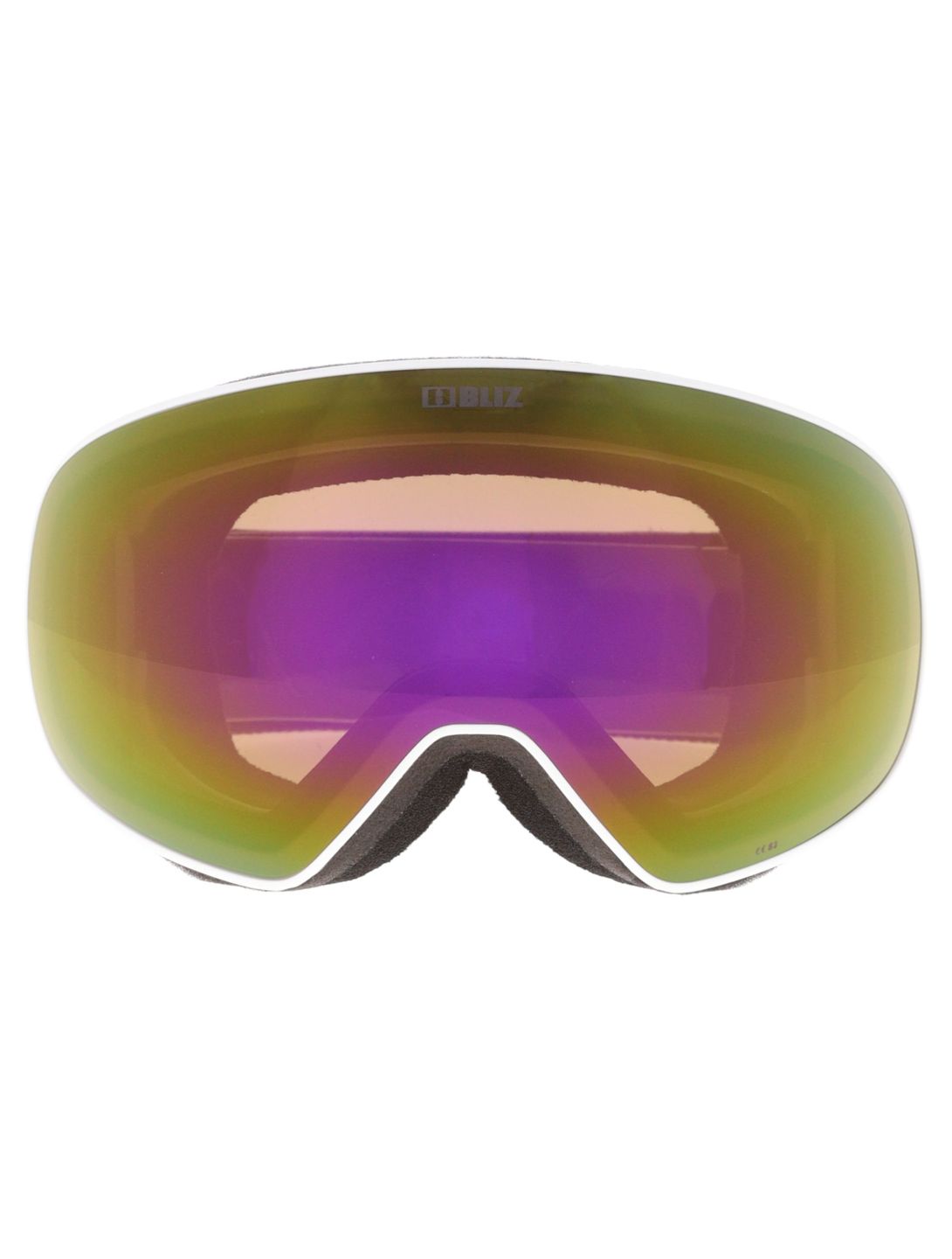 Bliz, Floz skibril unisex Matte White - Brown with Pink Multi wit 