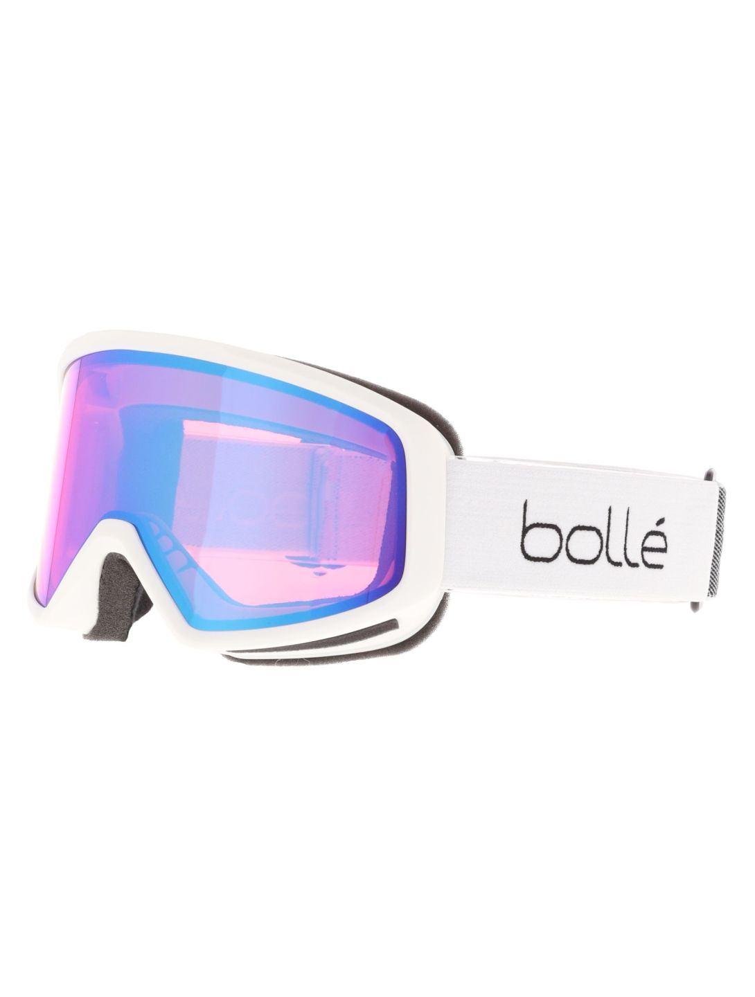 Bollé, Bedrock Plus skibril unisex White Matte - Azure wit 