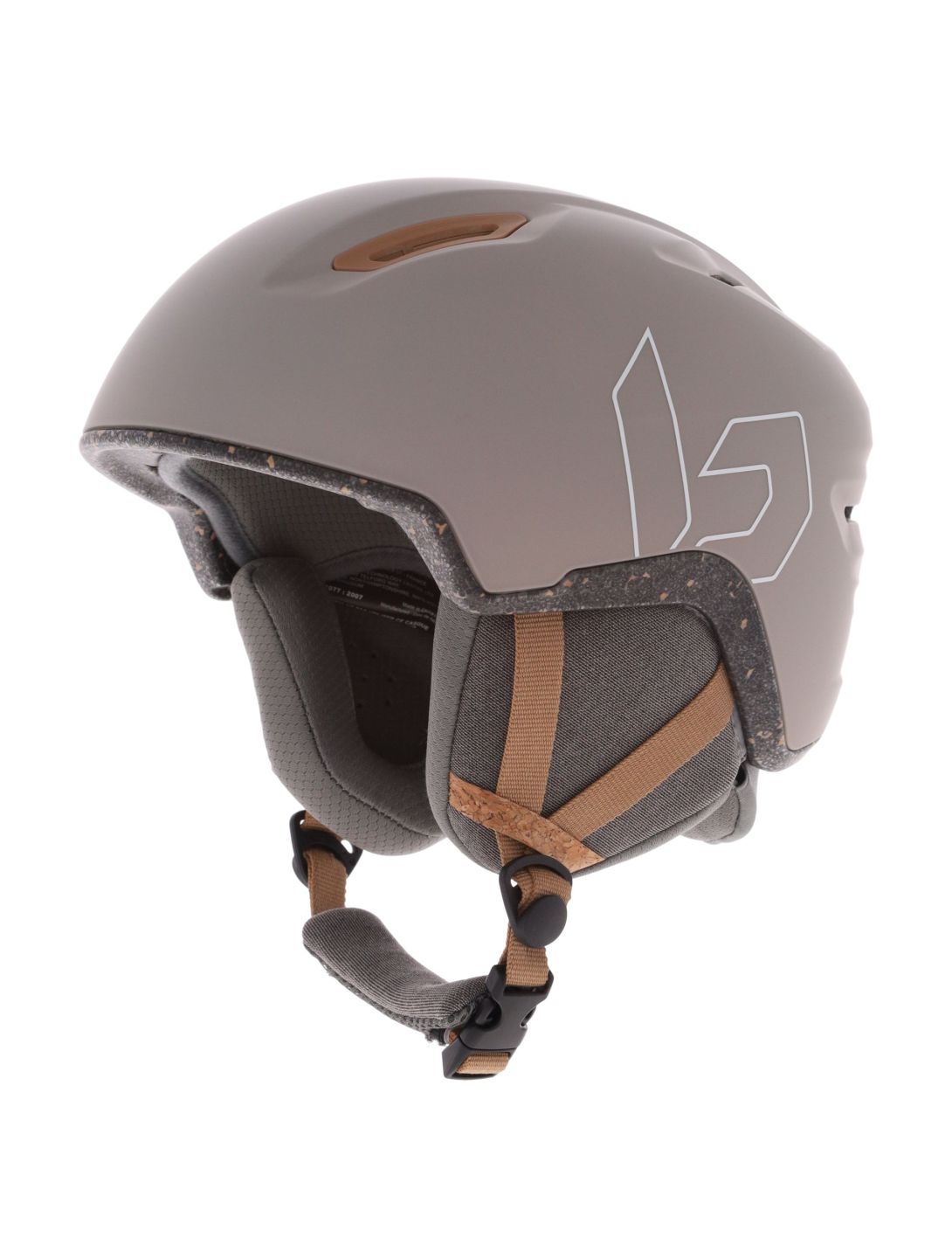 Bollé, Eco Atmos skihelm unisex Oatmeal Matte beige 