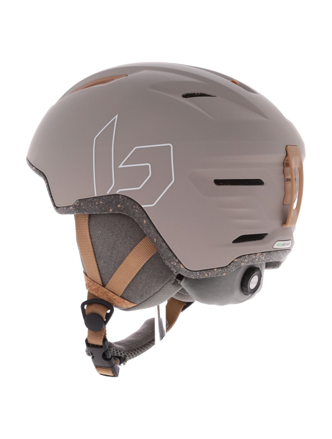 Bollé, Eco Atmos skihelm unisex Oatmeal Matte beige 