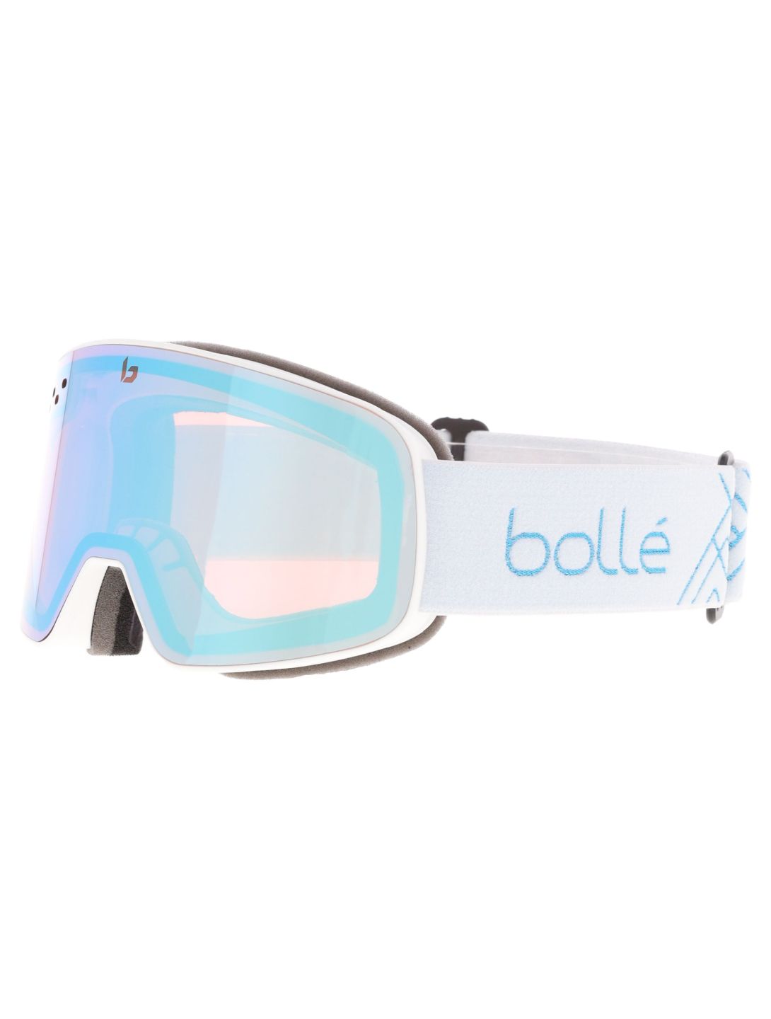 Bollé, Nevada skibril unisex Black Matte - Bronze zwart 