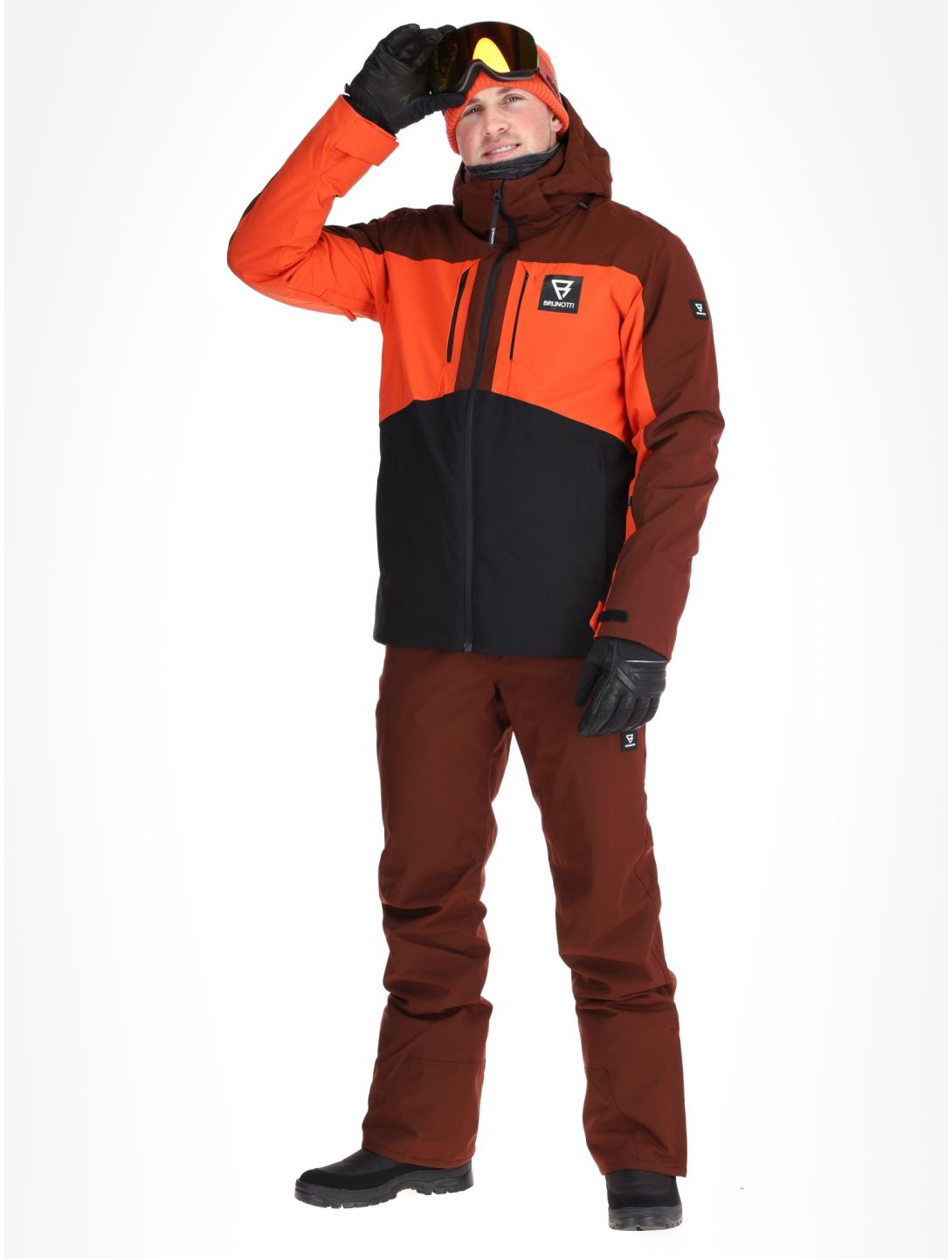 Brunotti, Aratin ski-jas heren Port rood 